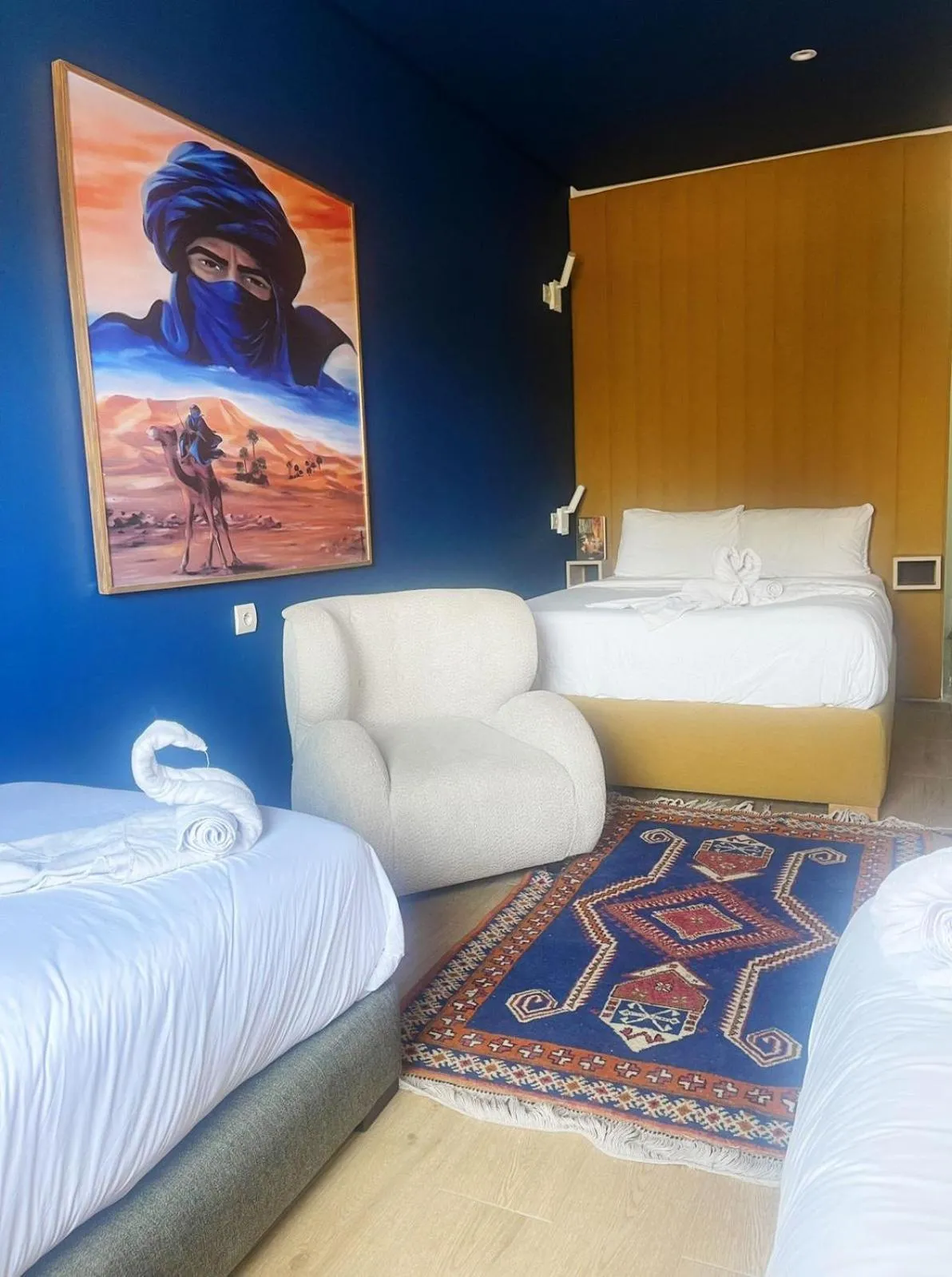 Bed in Playa Del Sol Surf House