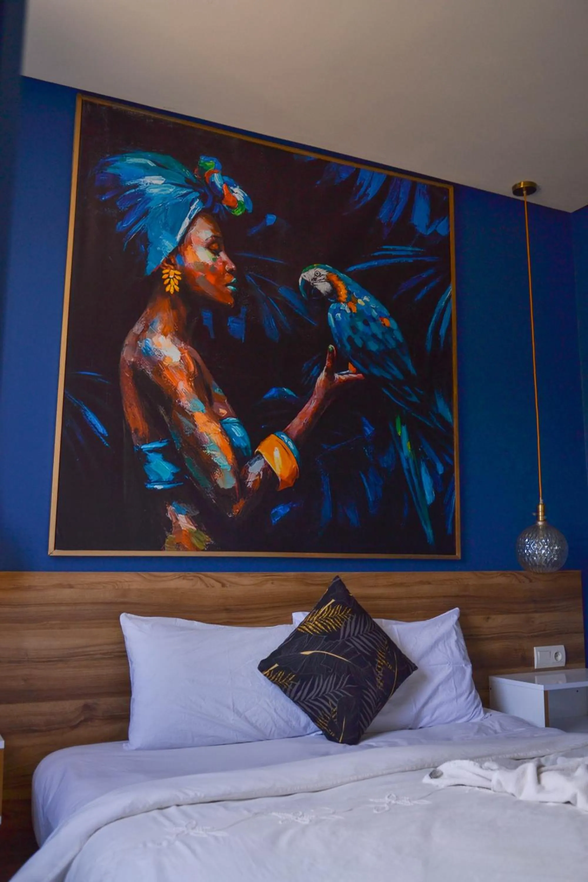 Bed in Playa Del Sol Surf House
