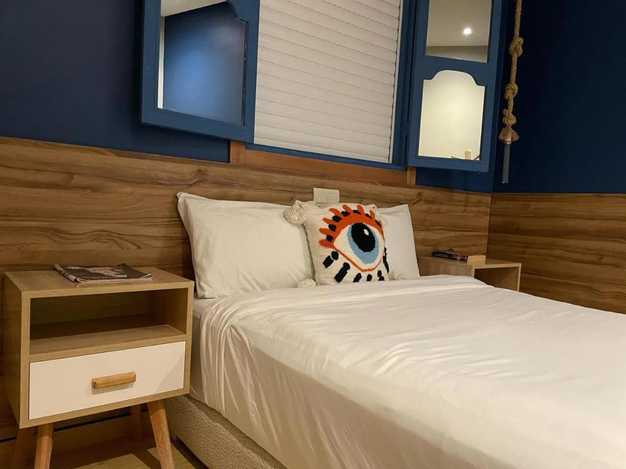 Bed in Playa Del Sol Surf House
