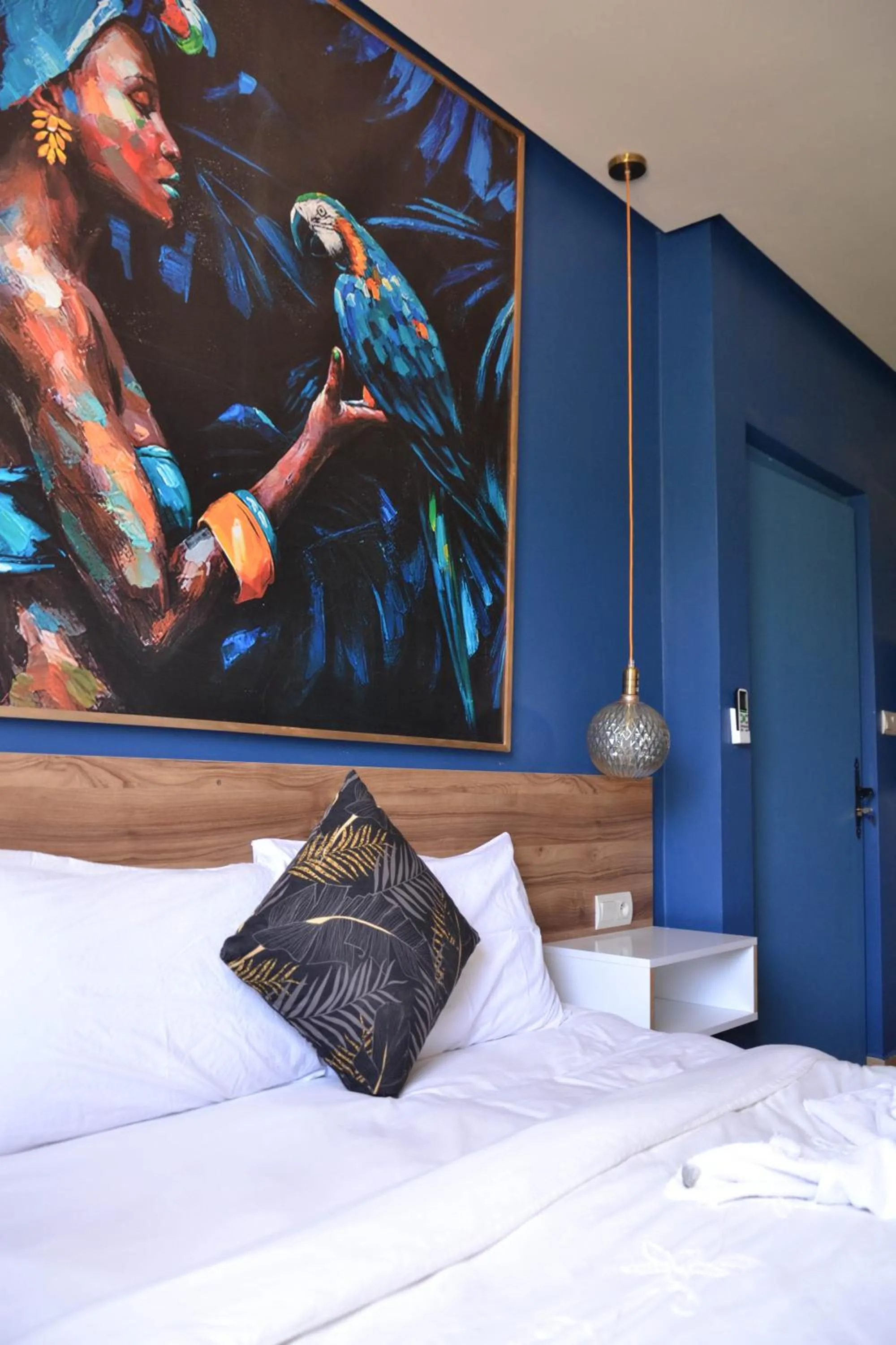 Bed in Playa Del Sol Surf House