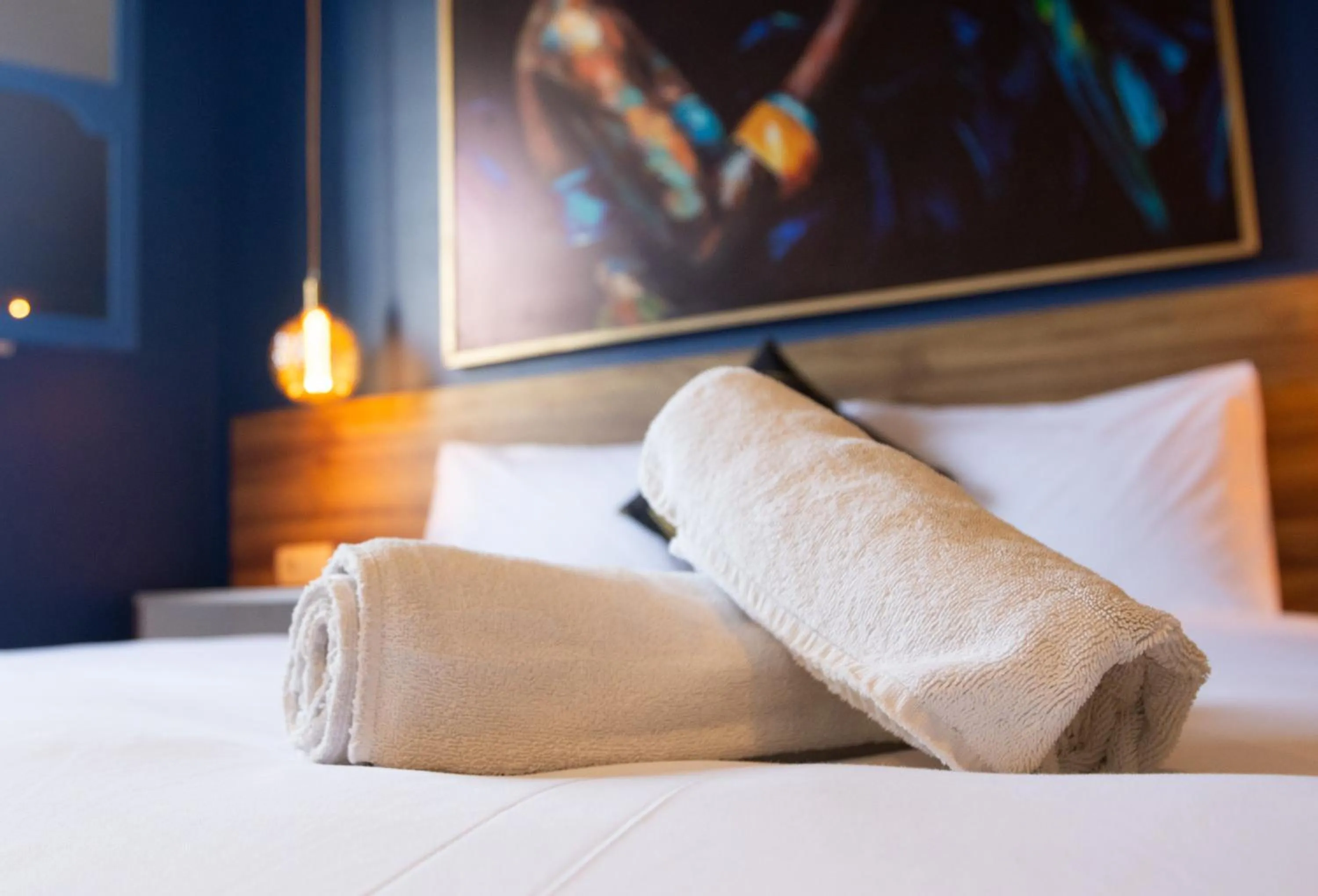 Bed in Playa Del Sol Surf House