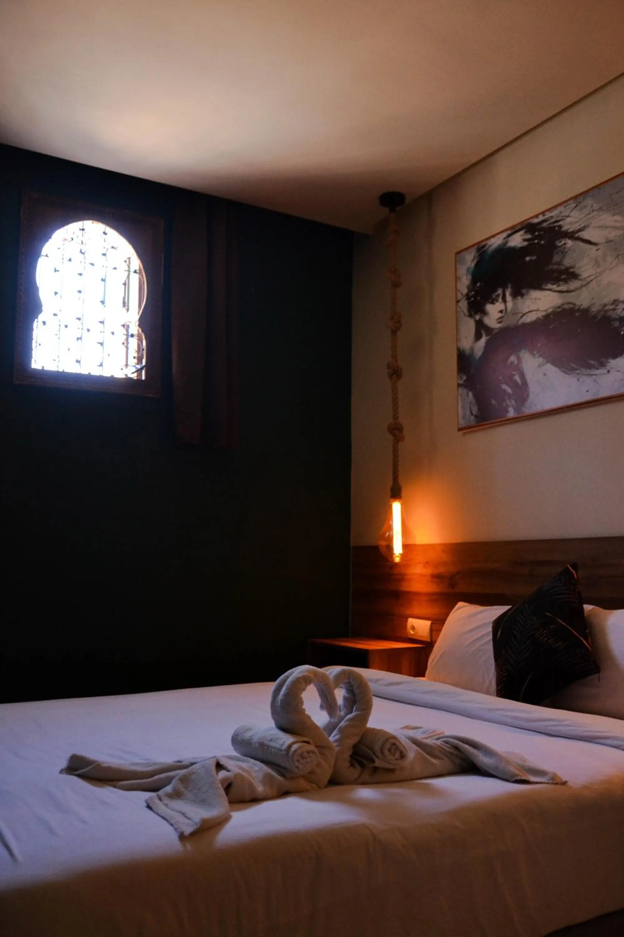 Bed in Playa Del Sol Surf House