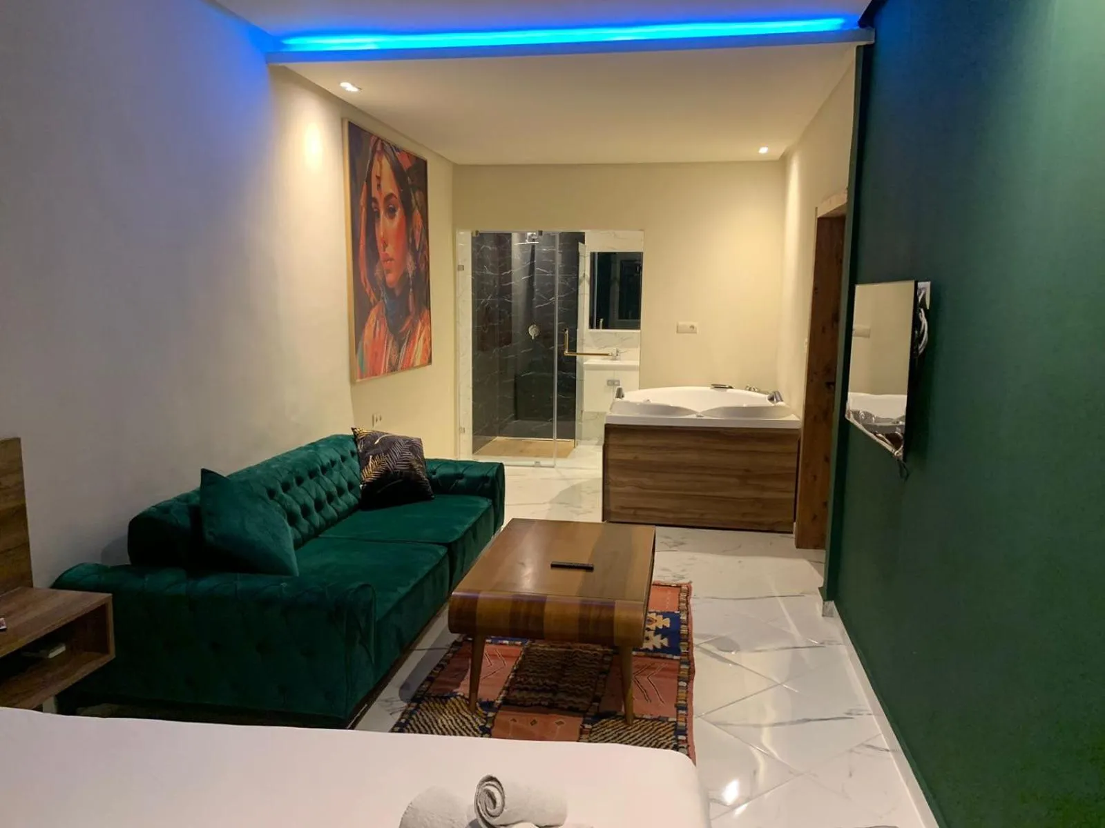 Bed in Playa Del Sol Surf House