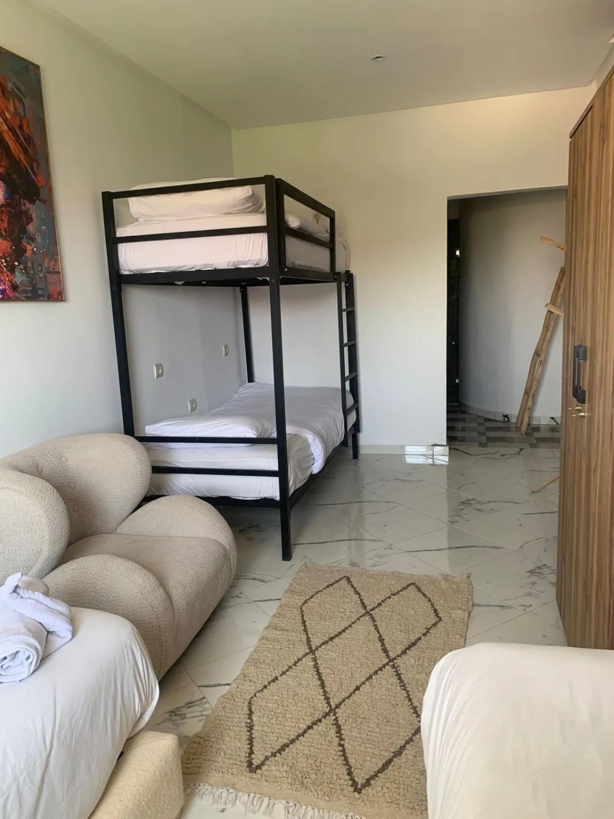 Bed in Playa Del Sol Surf House