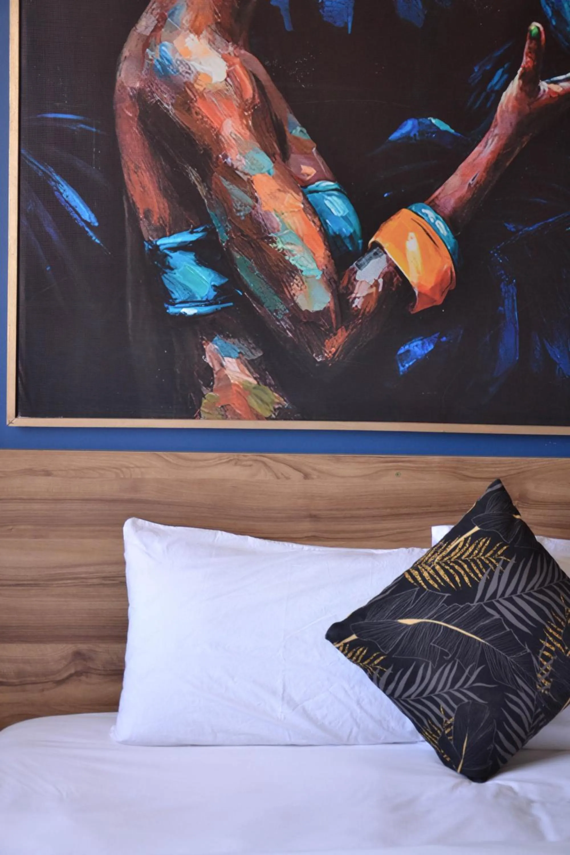Bed in Playa Del Sol Surf House
