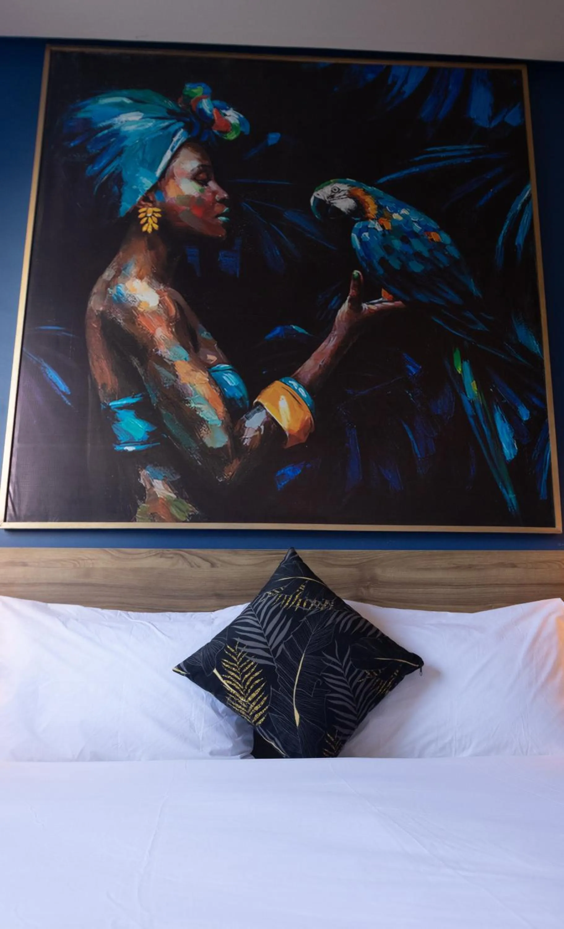 Bed in Playa Del Sol Surf House