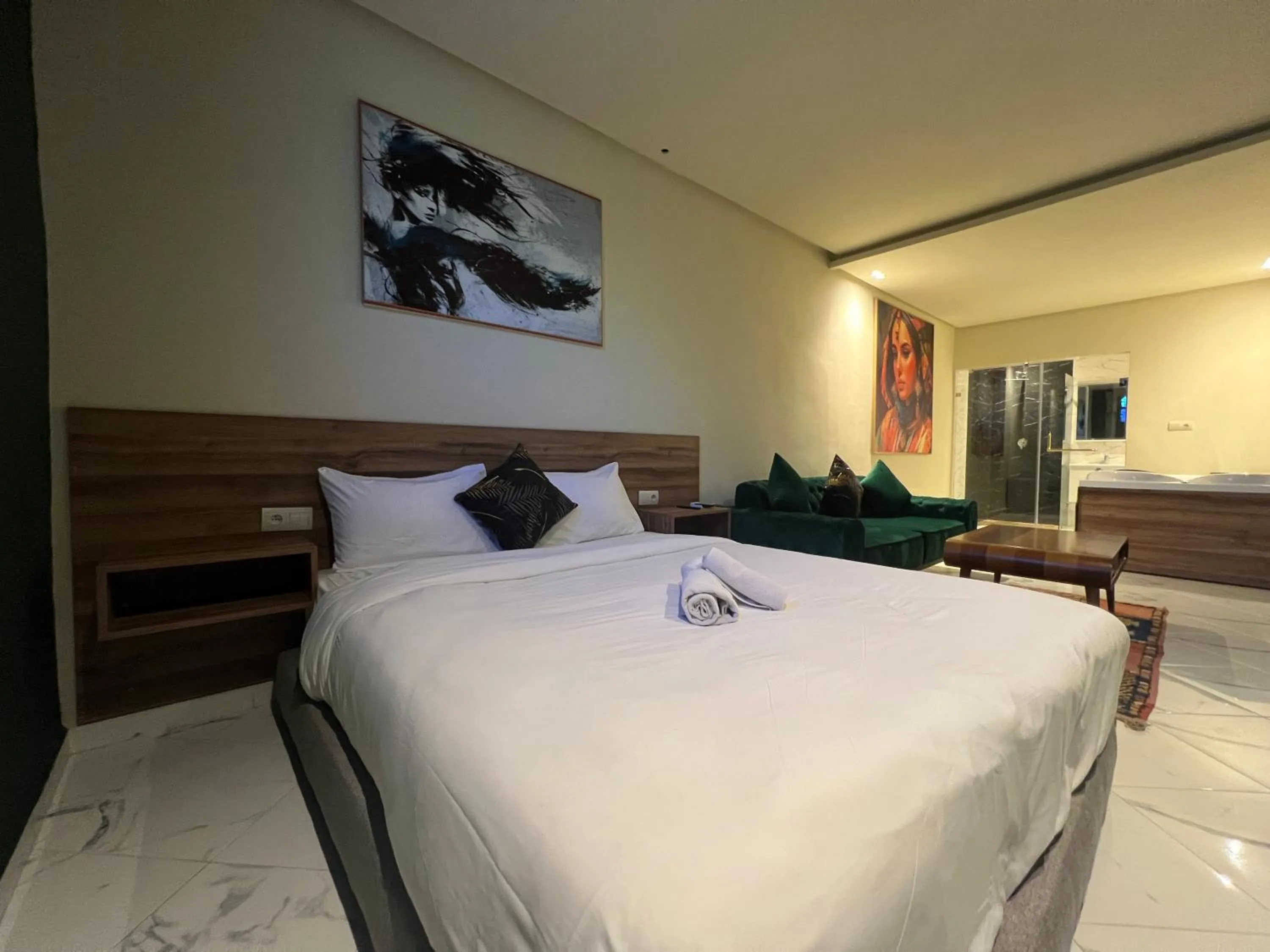 Bed in Playa Del Sol Surf House