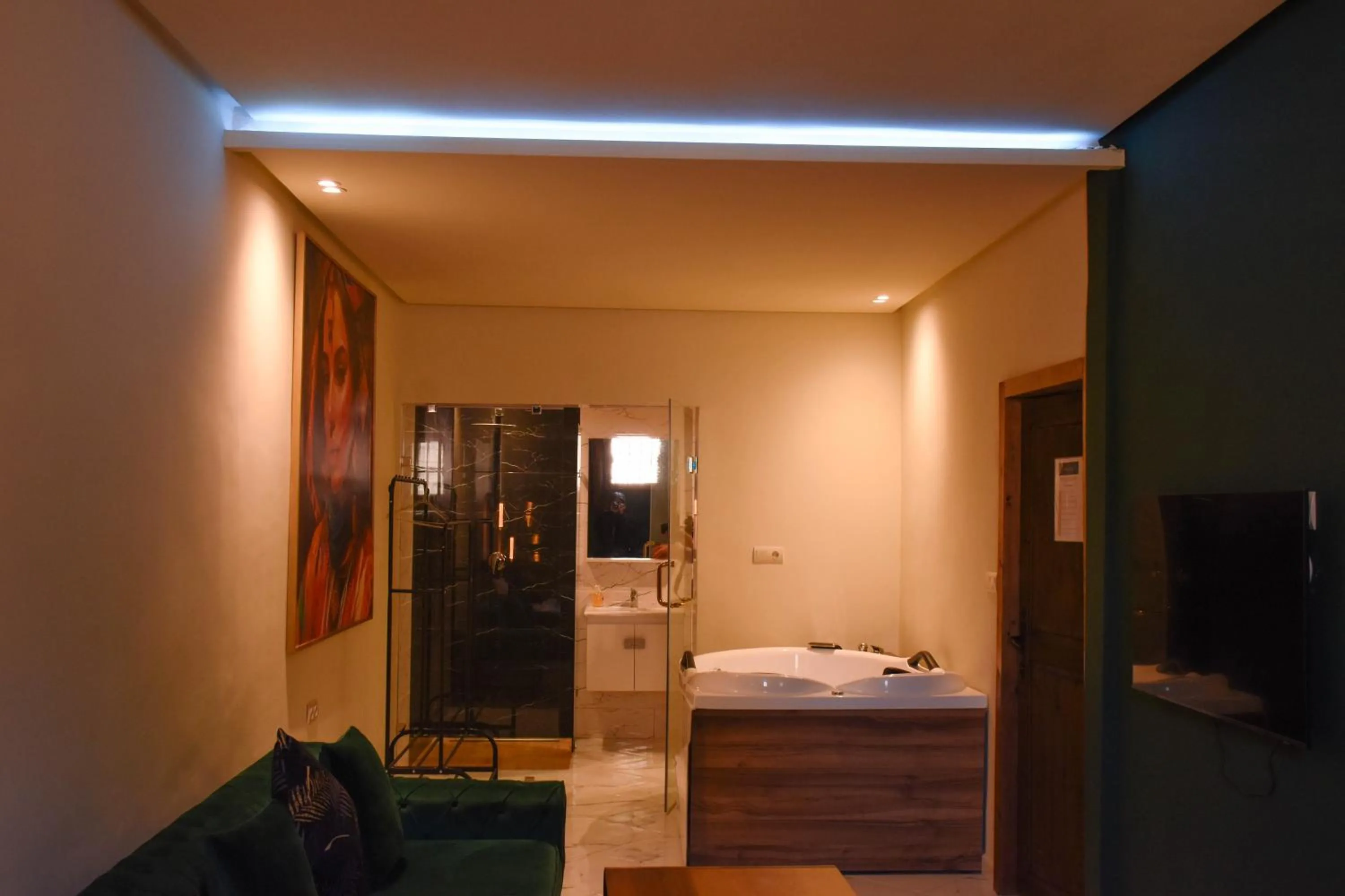 Bed in Playa Del Sol Surf House