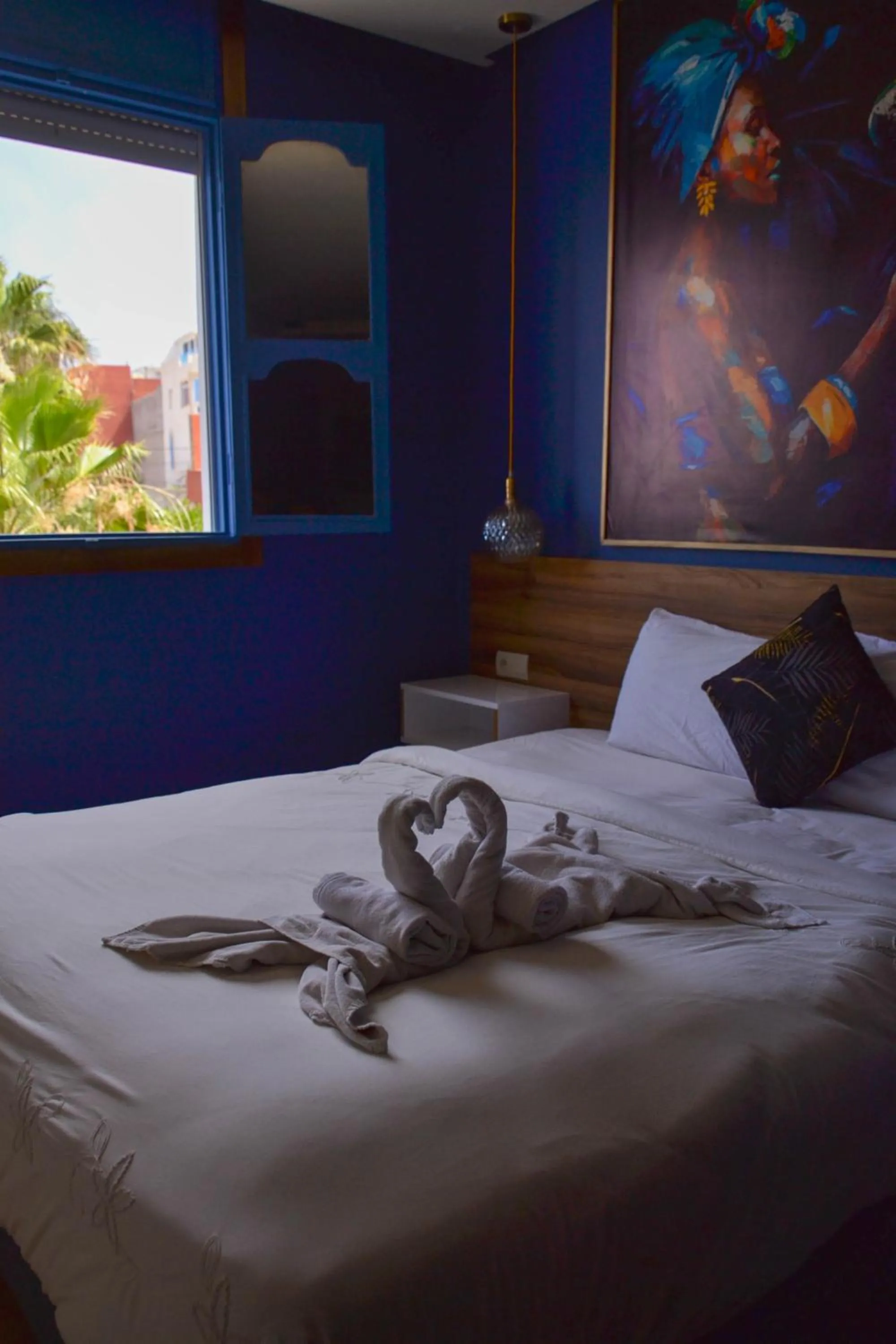 Bed in Playa Del Sol Surf House