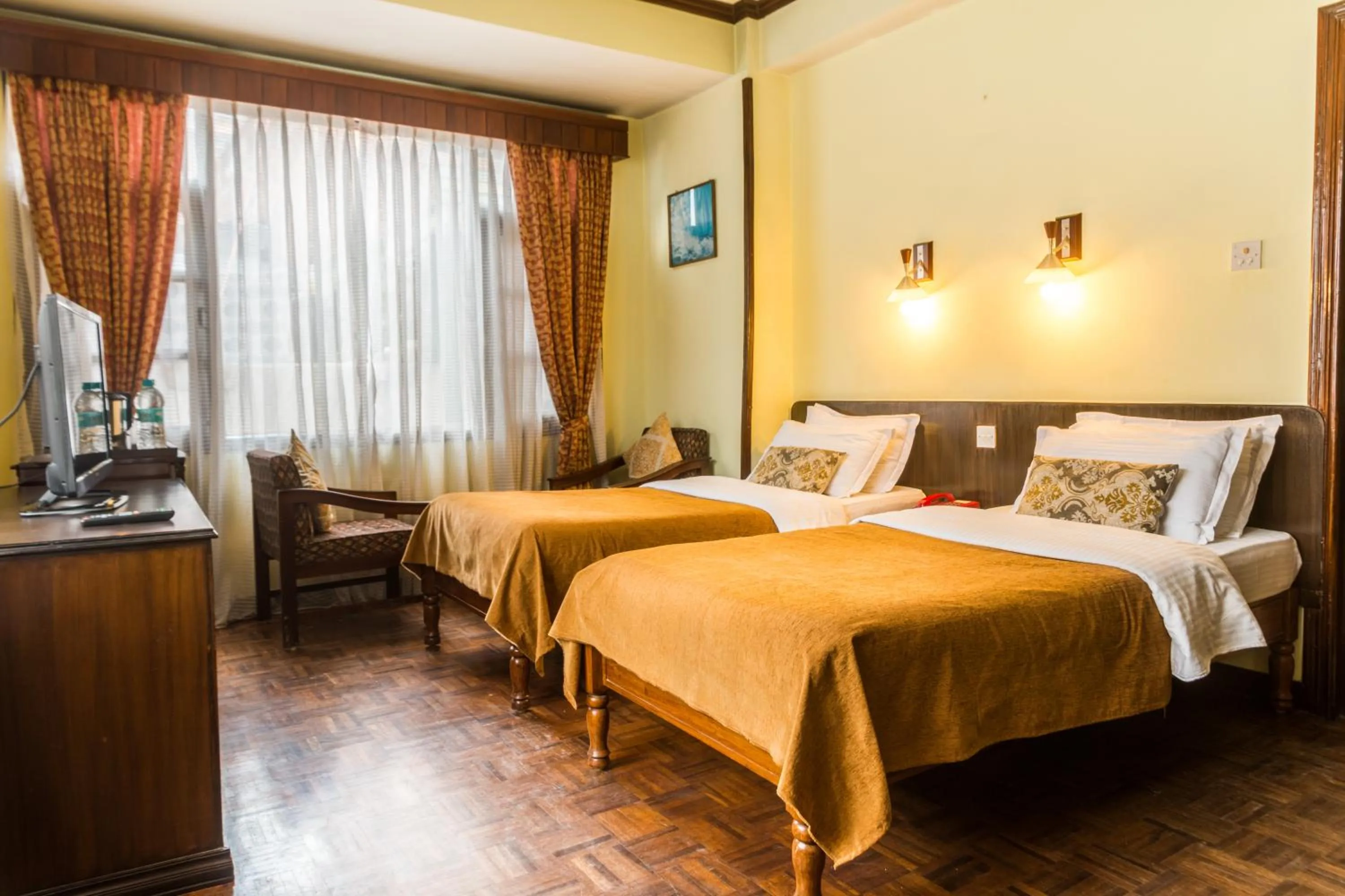 Bed in Hotel Excelsior