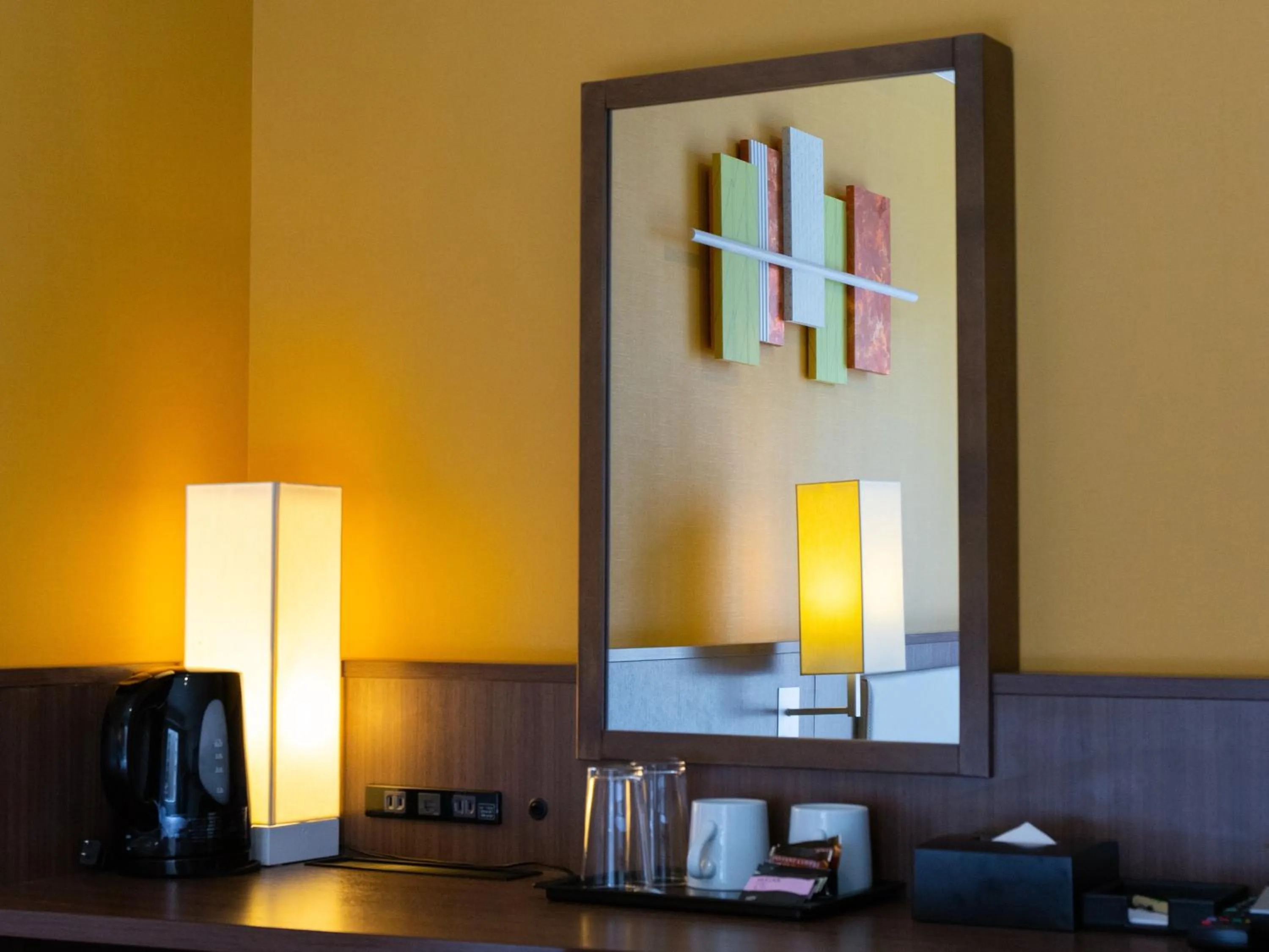 Photo of the whole room in ibis Styles Kyoto Shijo