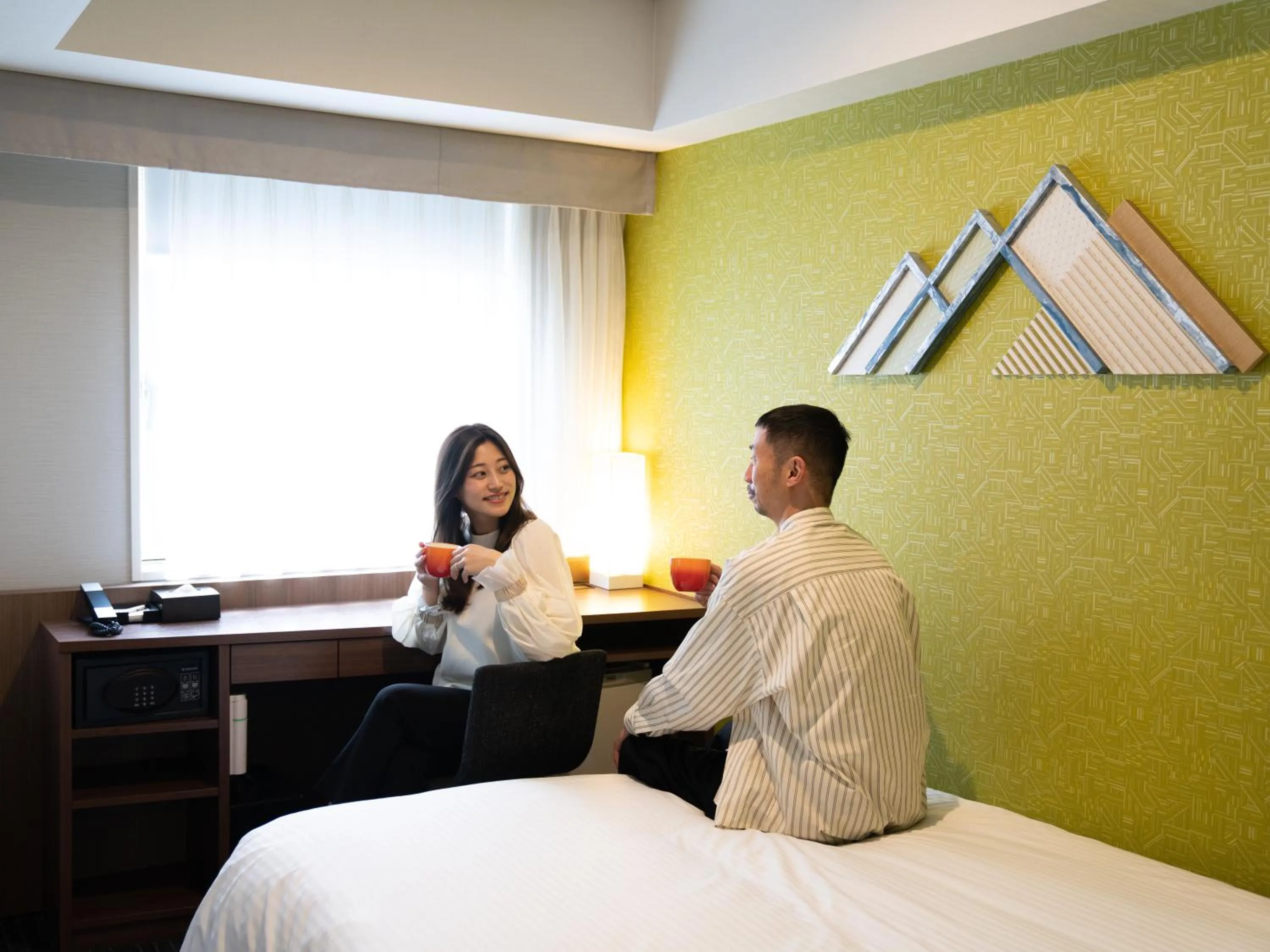 Photo of the whole room in ibis Styles Kyoto Shijo