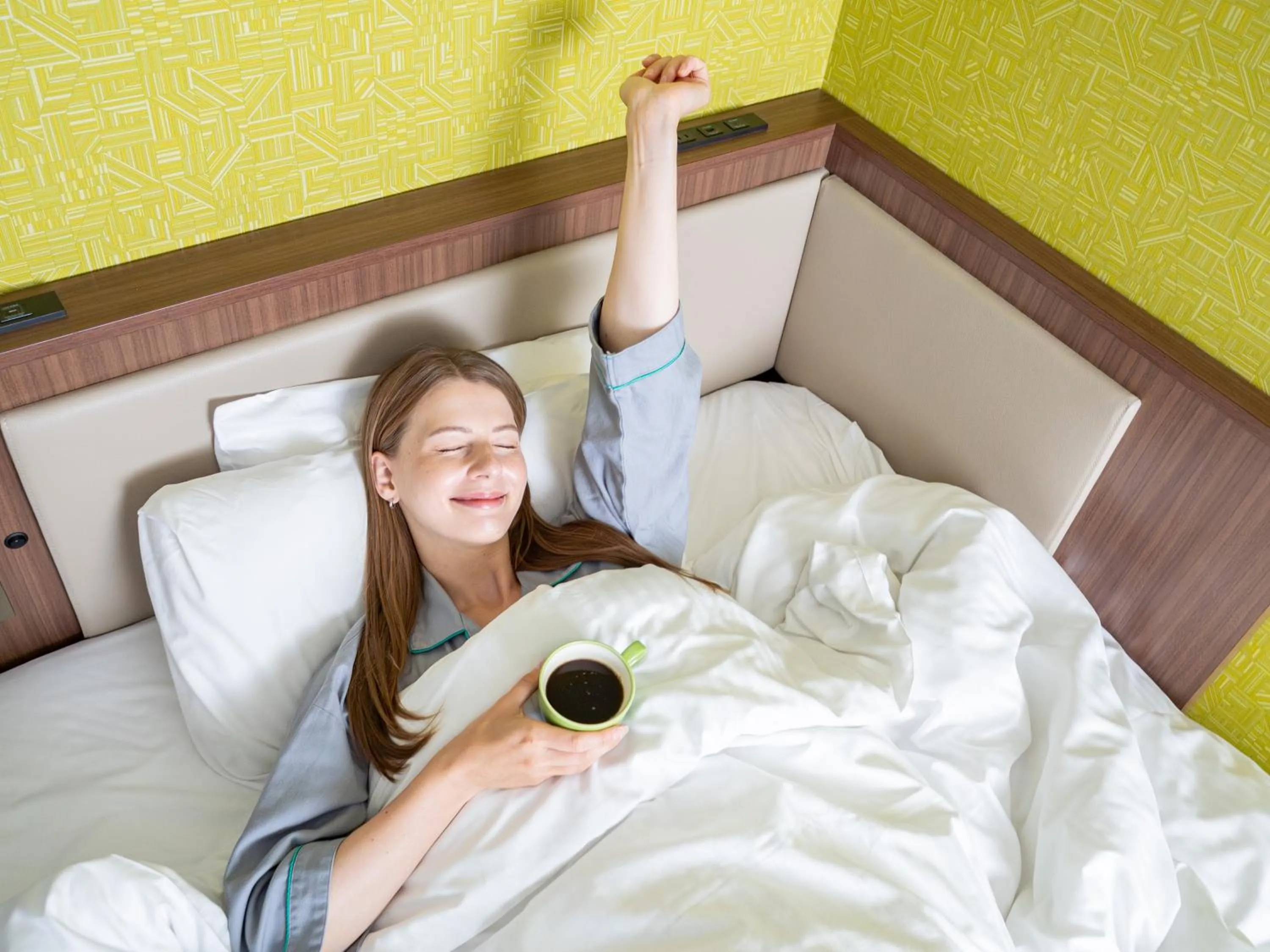 Photo of the whole room, Bed in ibis Styles Kyoto Shijo