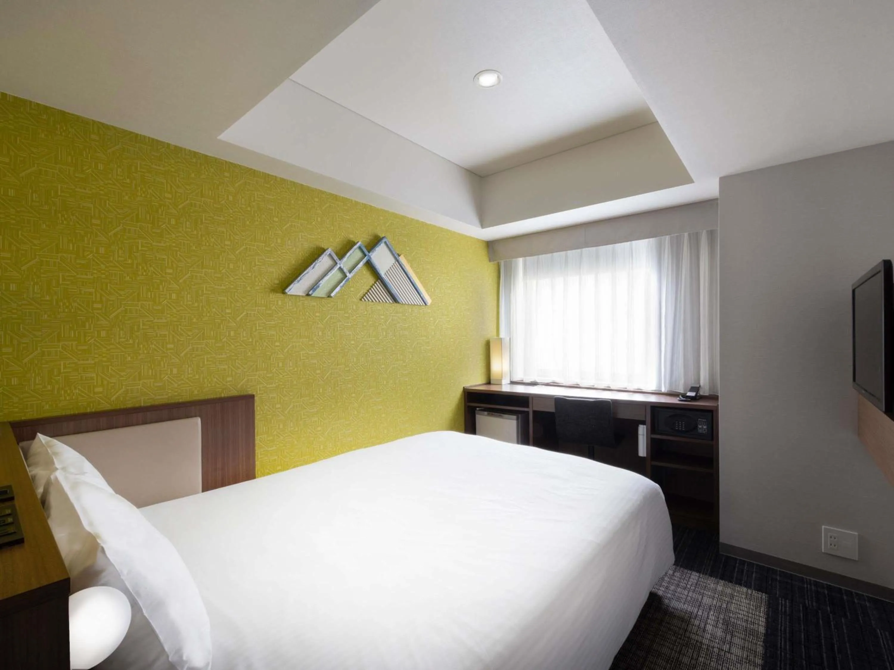 Bedroom, Bed in ibis Styles Kyoto Shijo