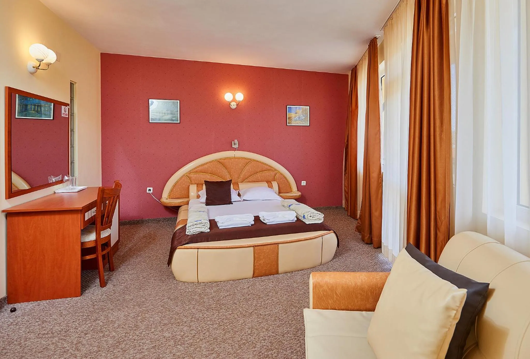 Bed in Peneka Hotel