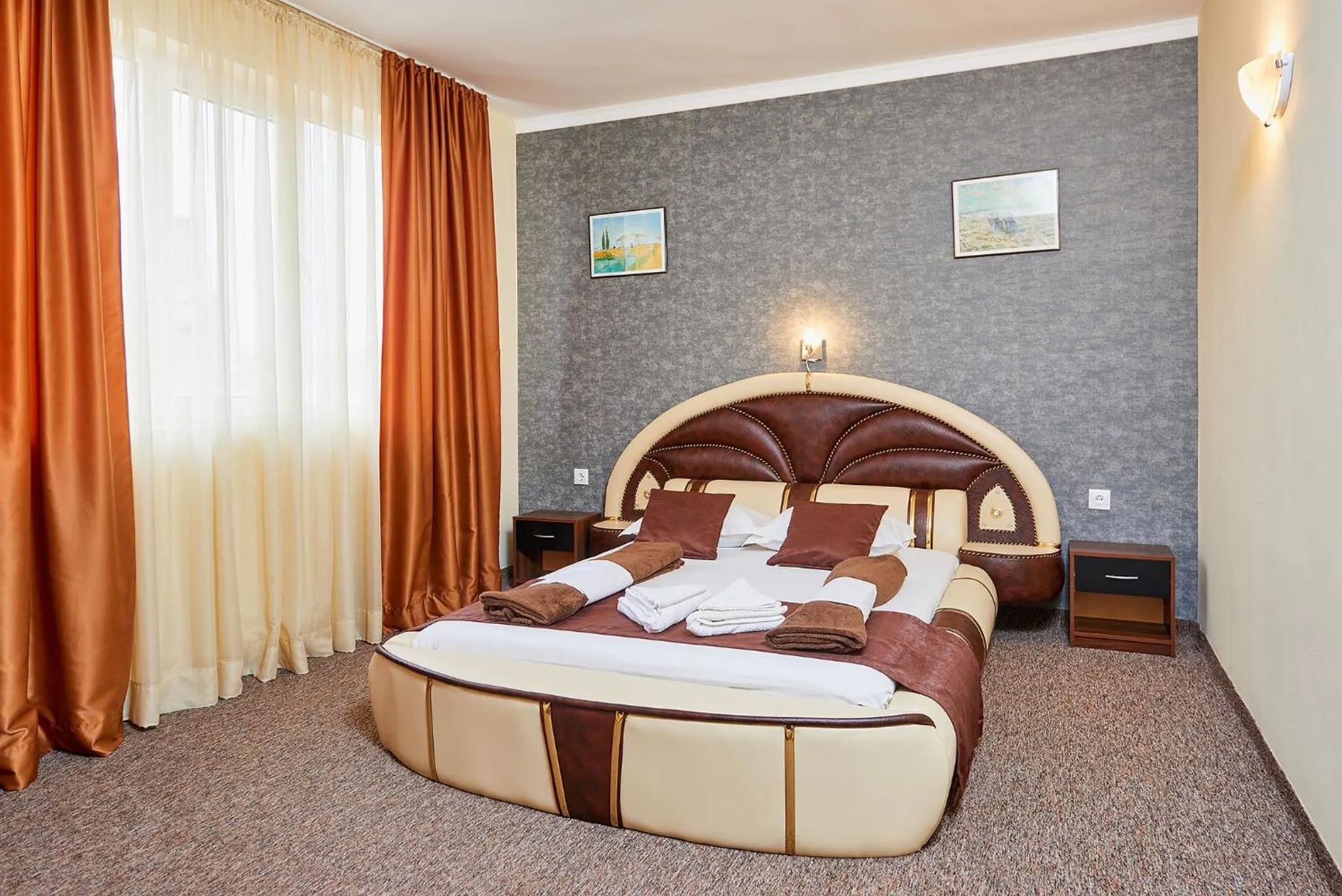 Bed in Peneka Hotel