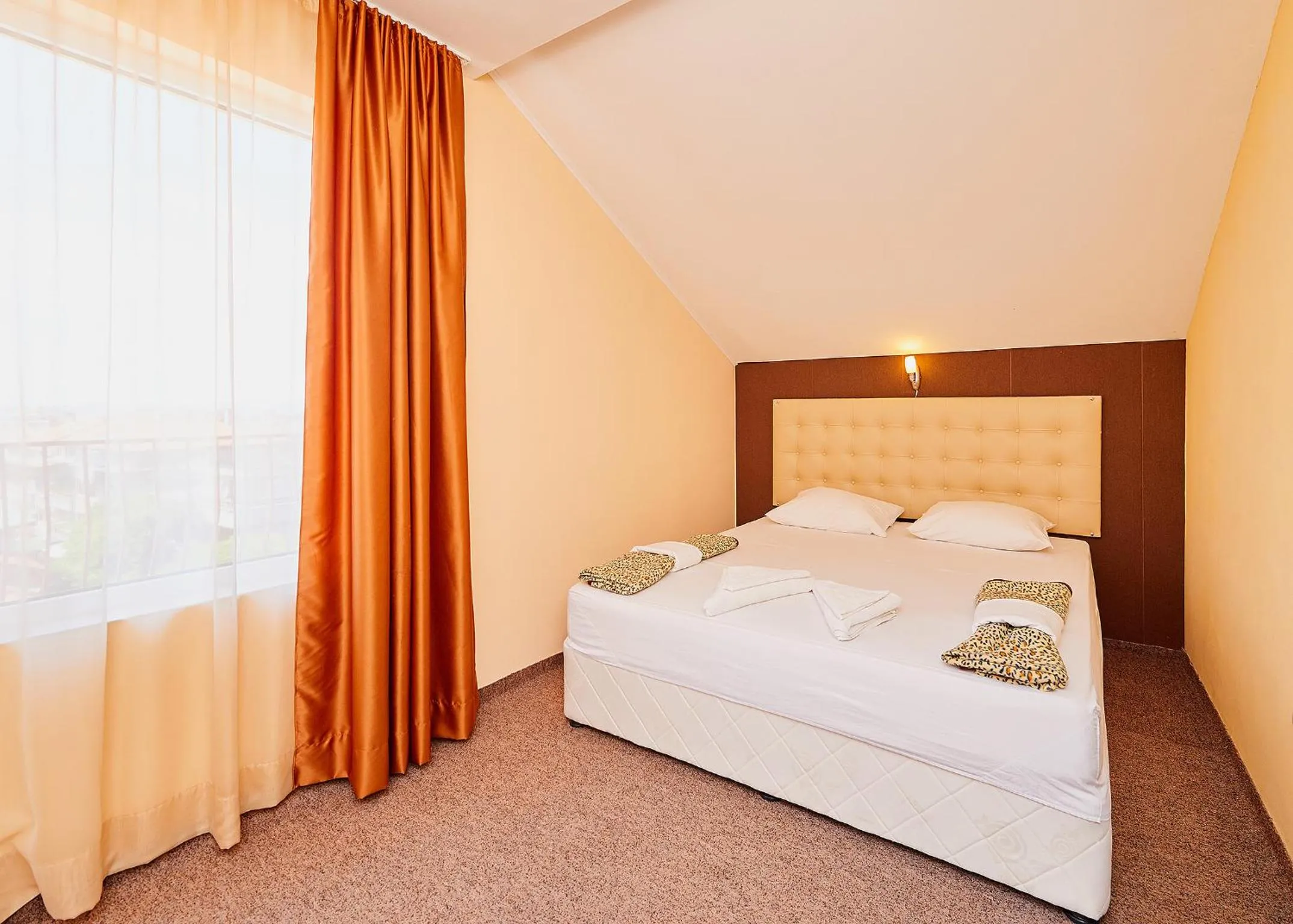 Bed in Peneka Hotel
