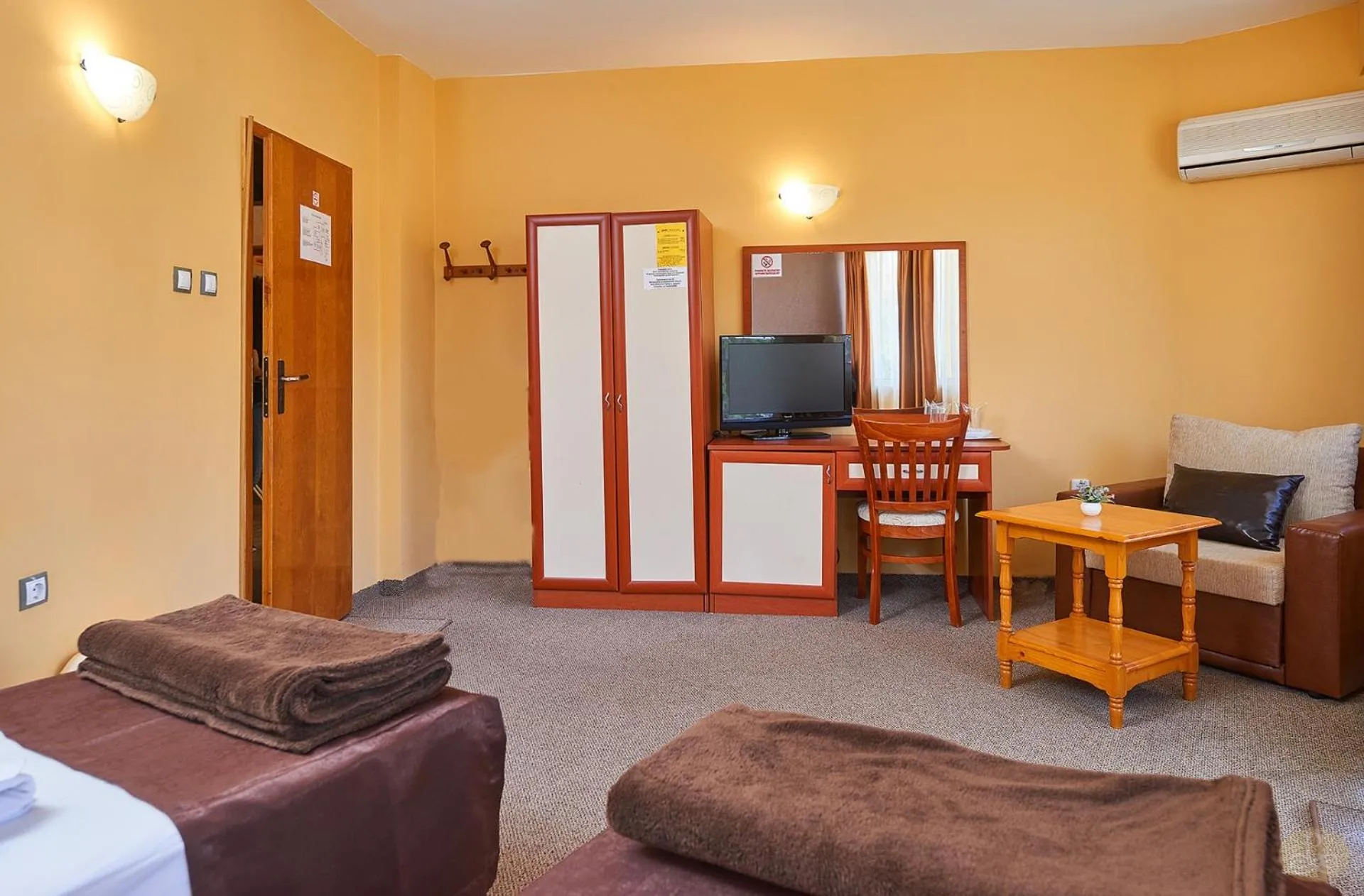 Bed in Peneka Hotel