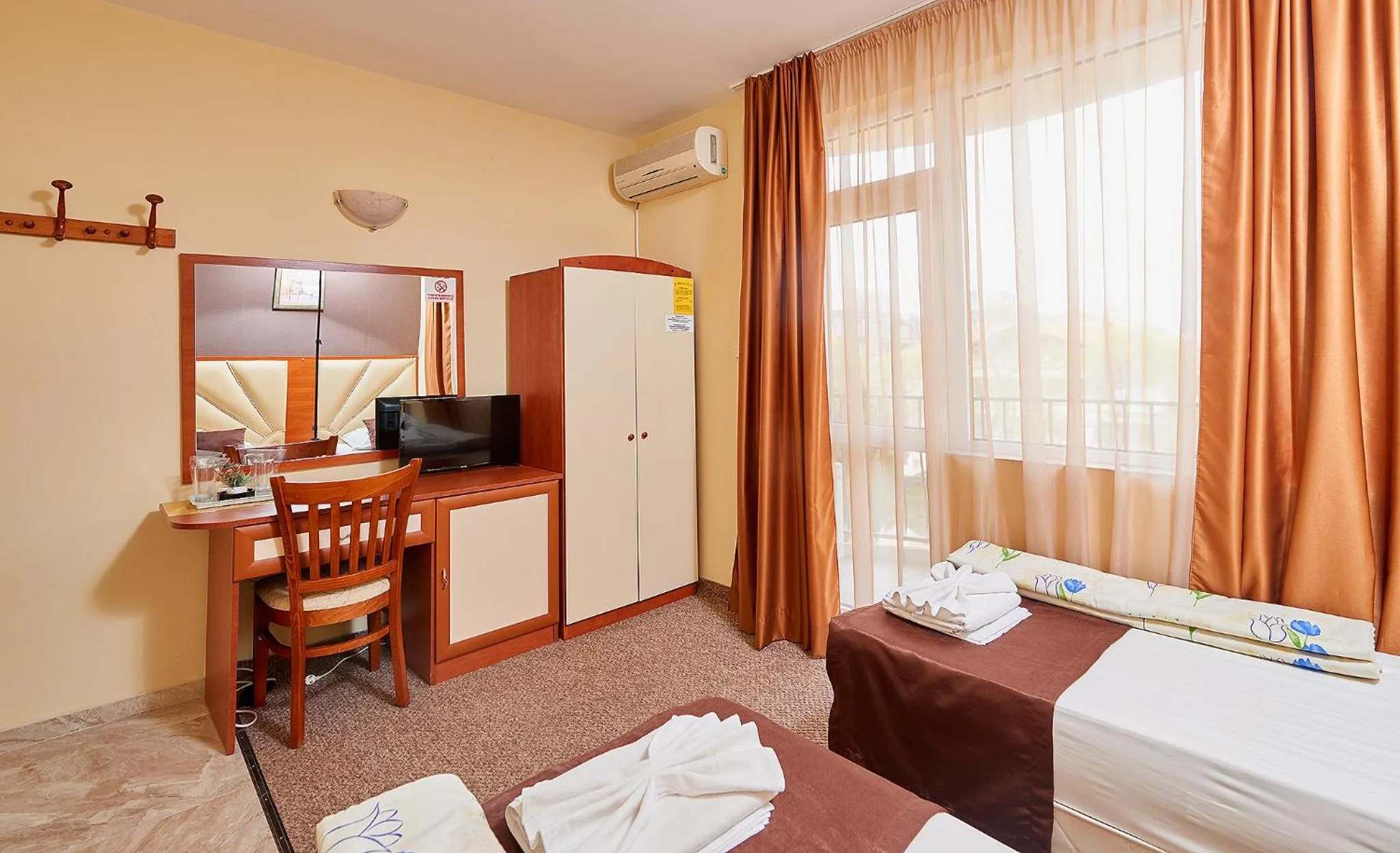 Bed in Peneka Hotel