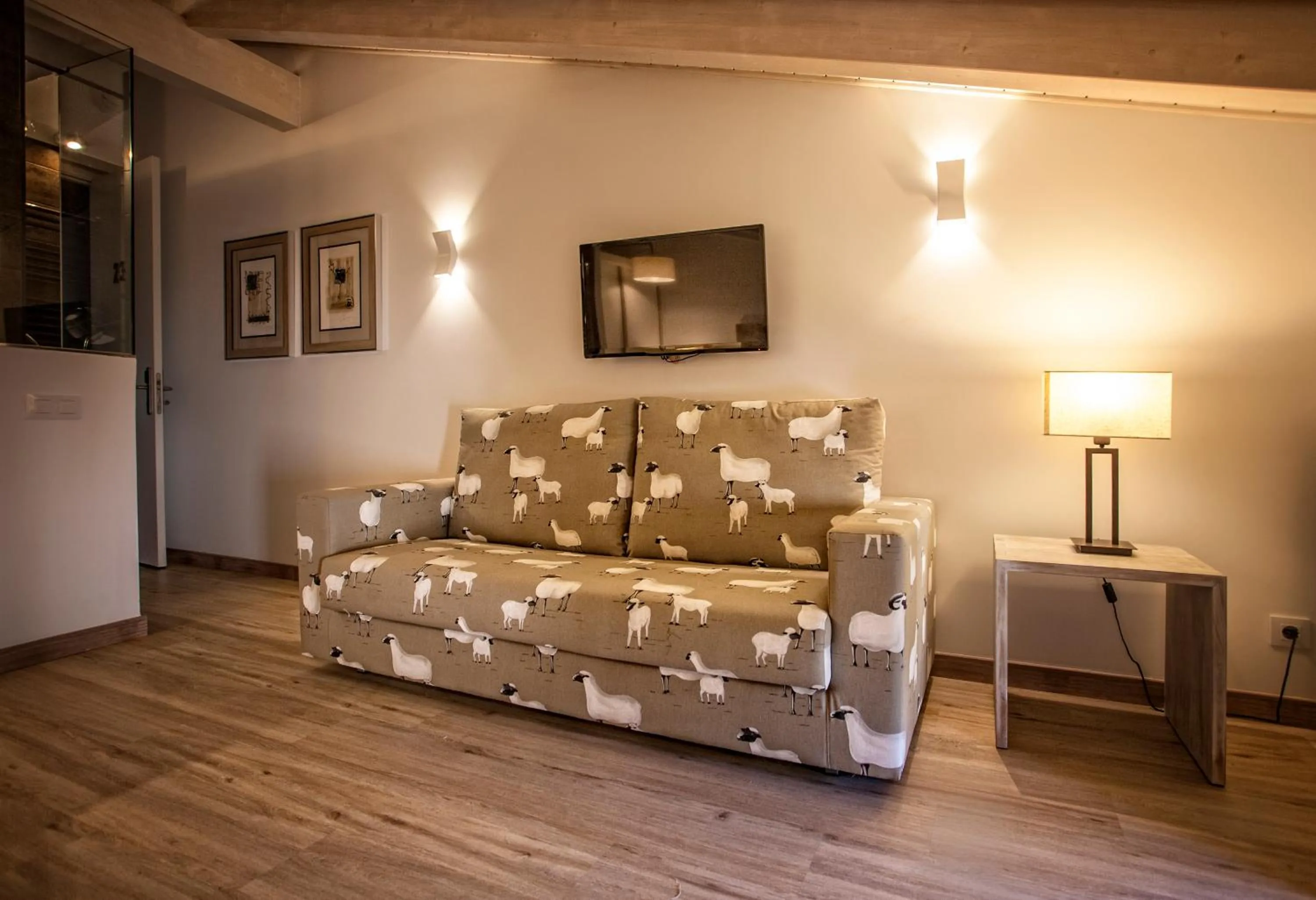 Living room in Hotel Pura Vida