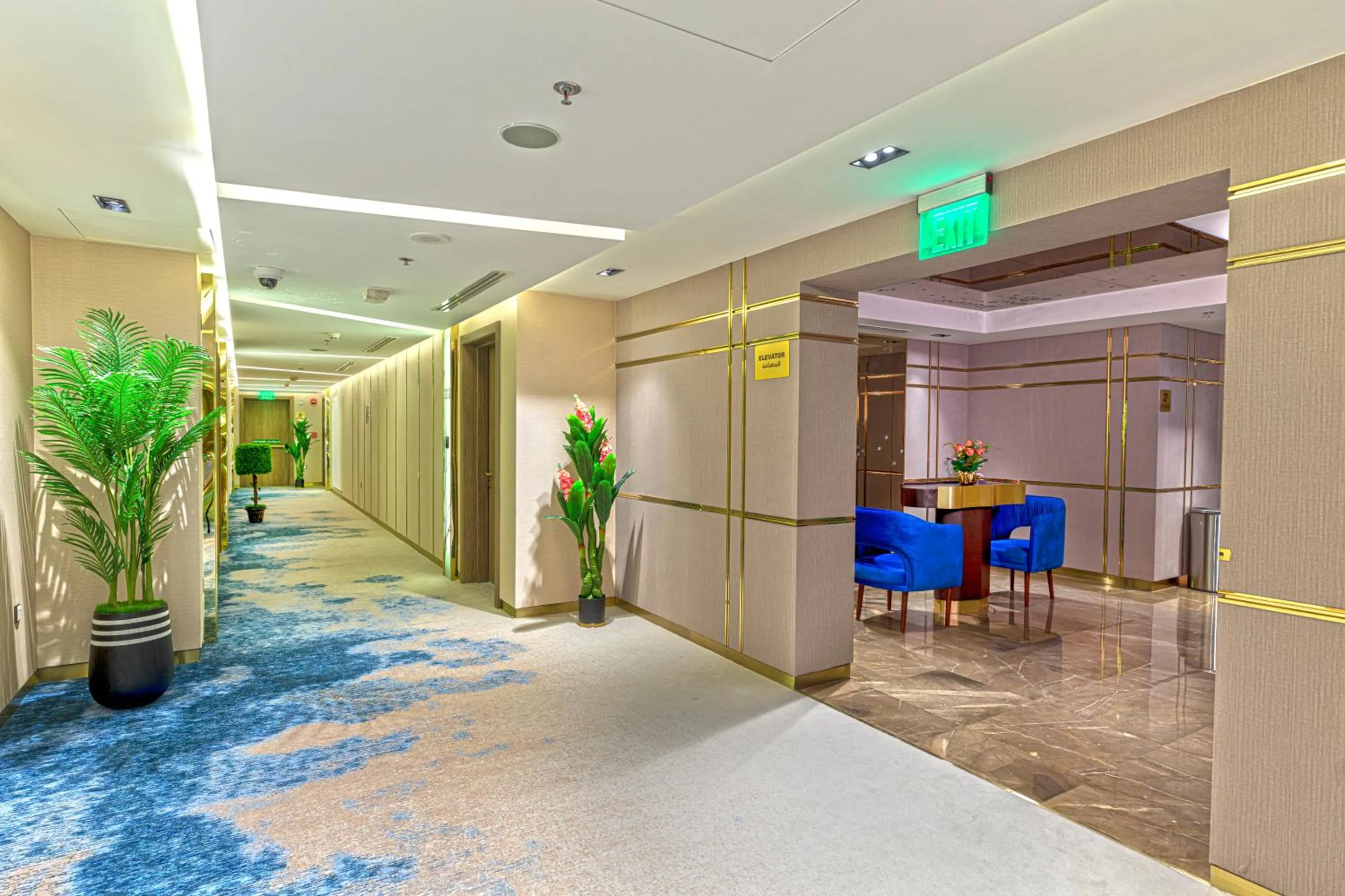 Floor plan in Green Park Hotel