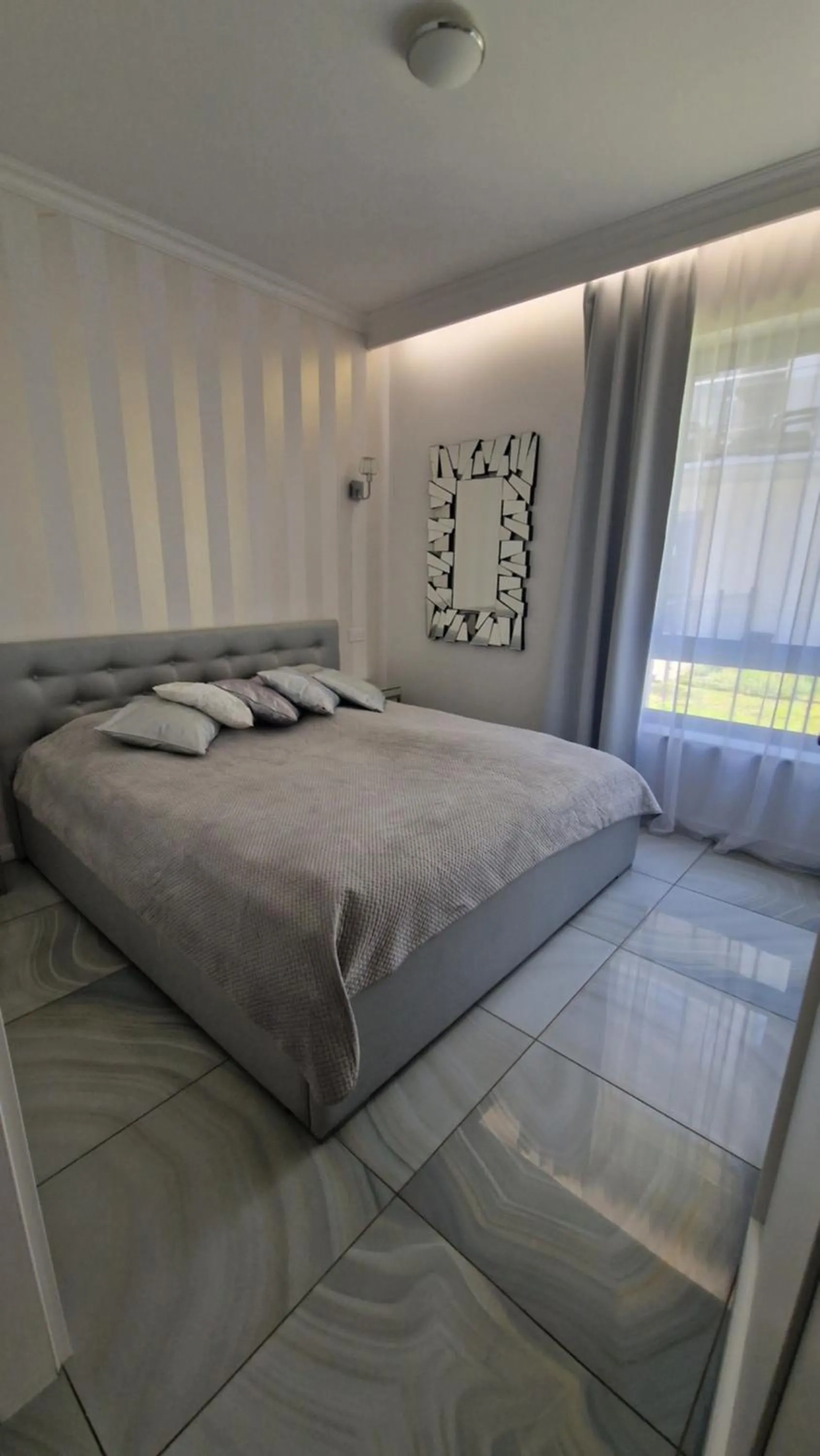 Bed in Maxim Apartment Pobierowo