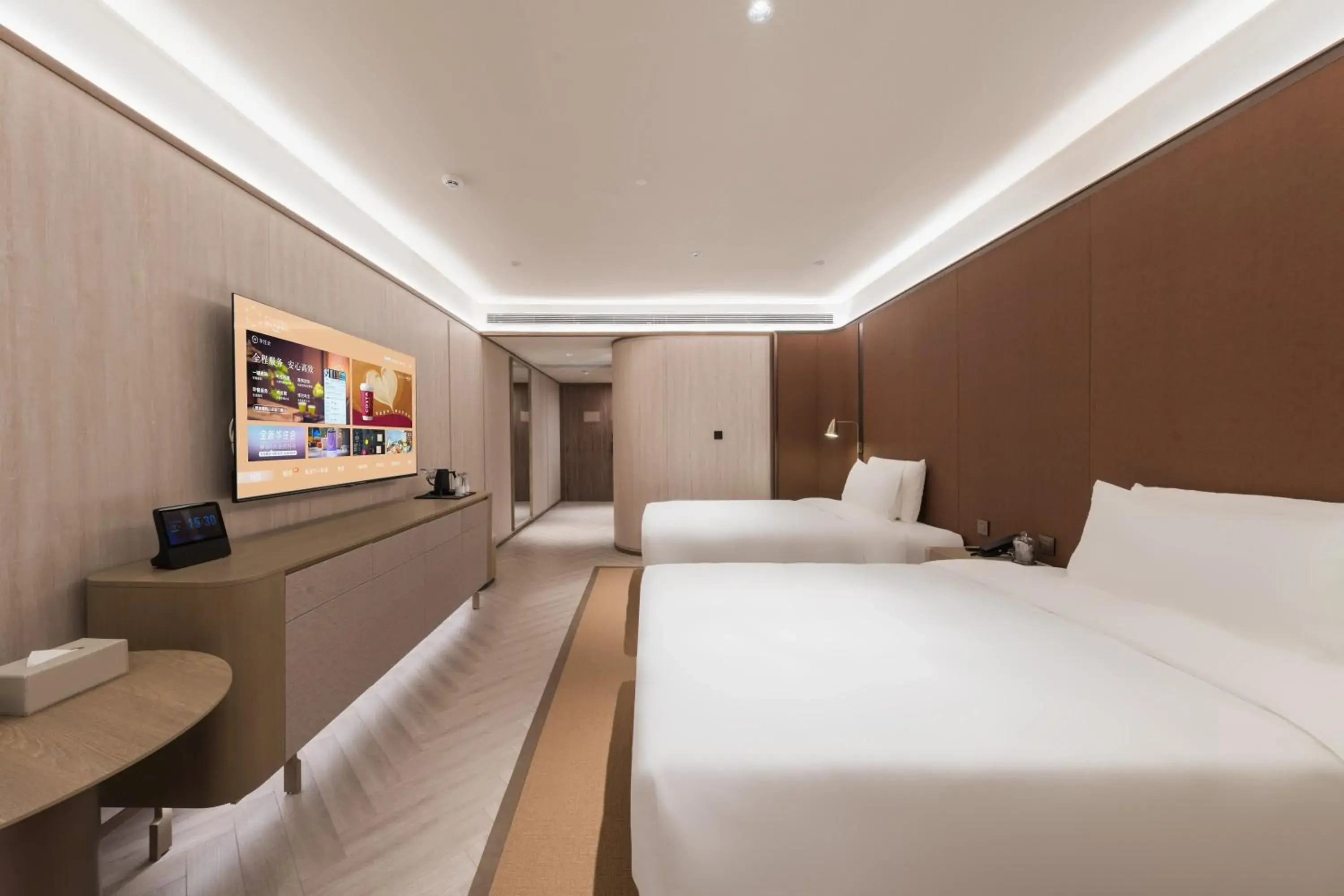 Bed in Crystal Orange Hotel - Shenzhen Nanshan Xinhaofang Branch Bed in Crystal Orange Hotel - Shenzhen Nanshan Xinhaofang Branch