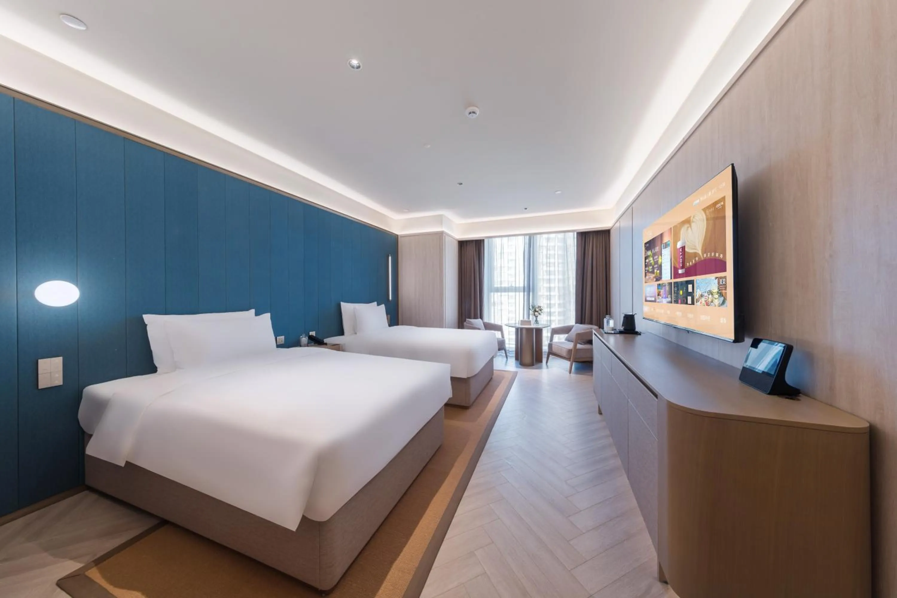 Photo of the whole room, Bed in Crystal Orange Hotel - Shenzhen Nanshan Xinhaofang Branch