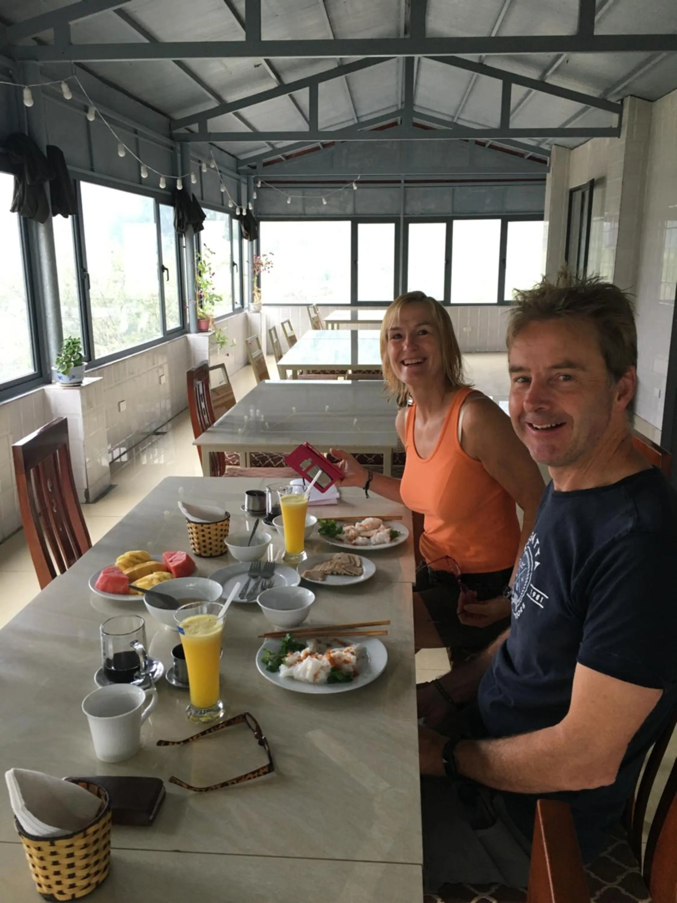 Breakfast in Limestone View Homestay