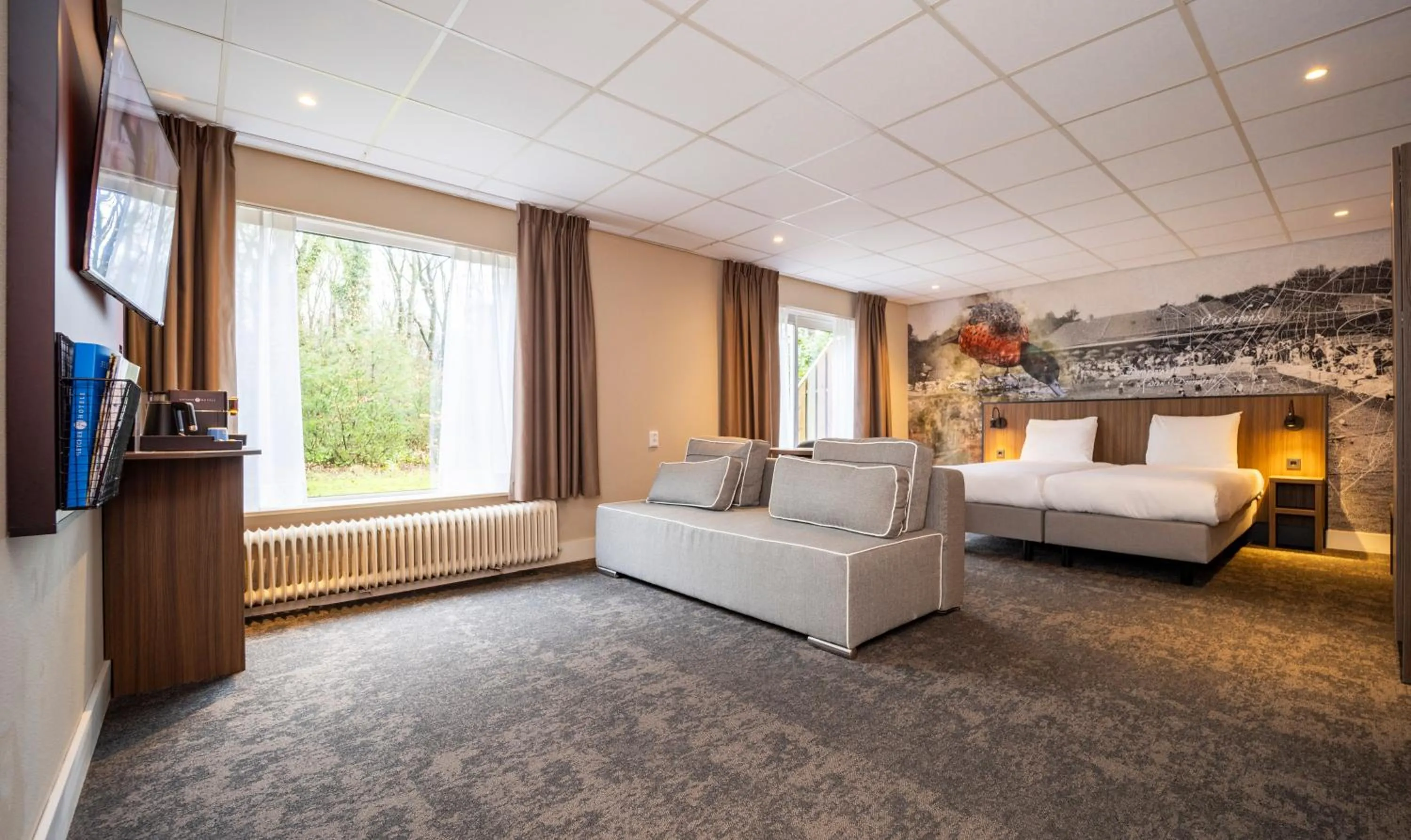 Photo of the whole room, Bed in Fletcher Hotel Restaurant Doorwerth - Arnhem