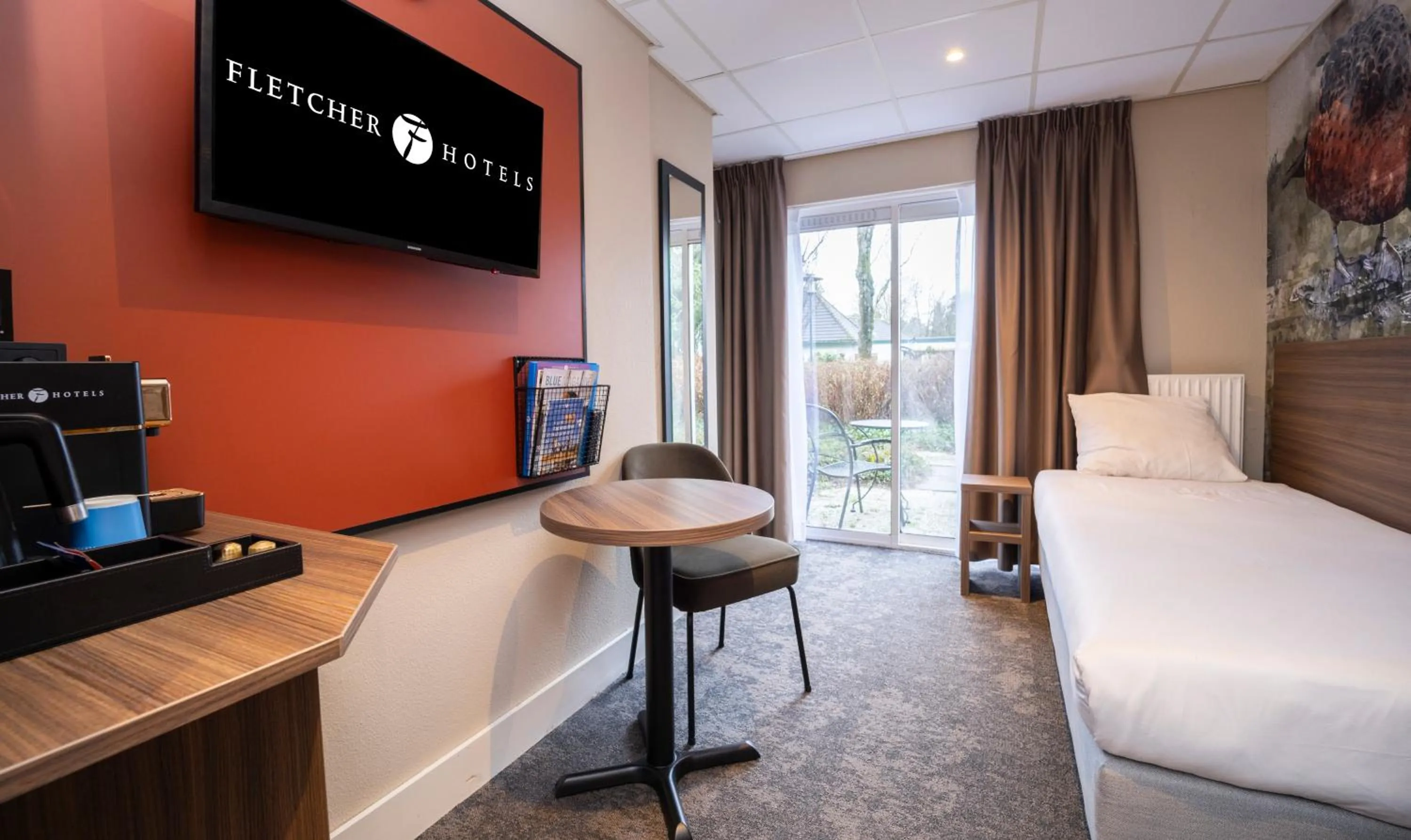 Bed in Fletcher Hotel Restaurant Doorwerth - Arnhem