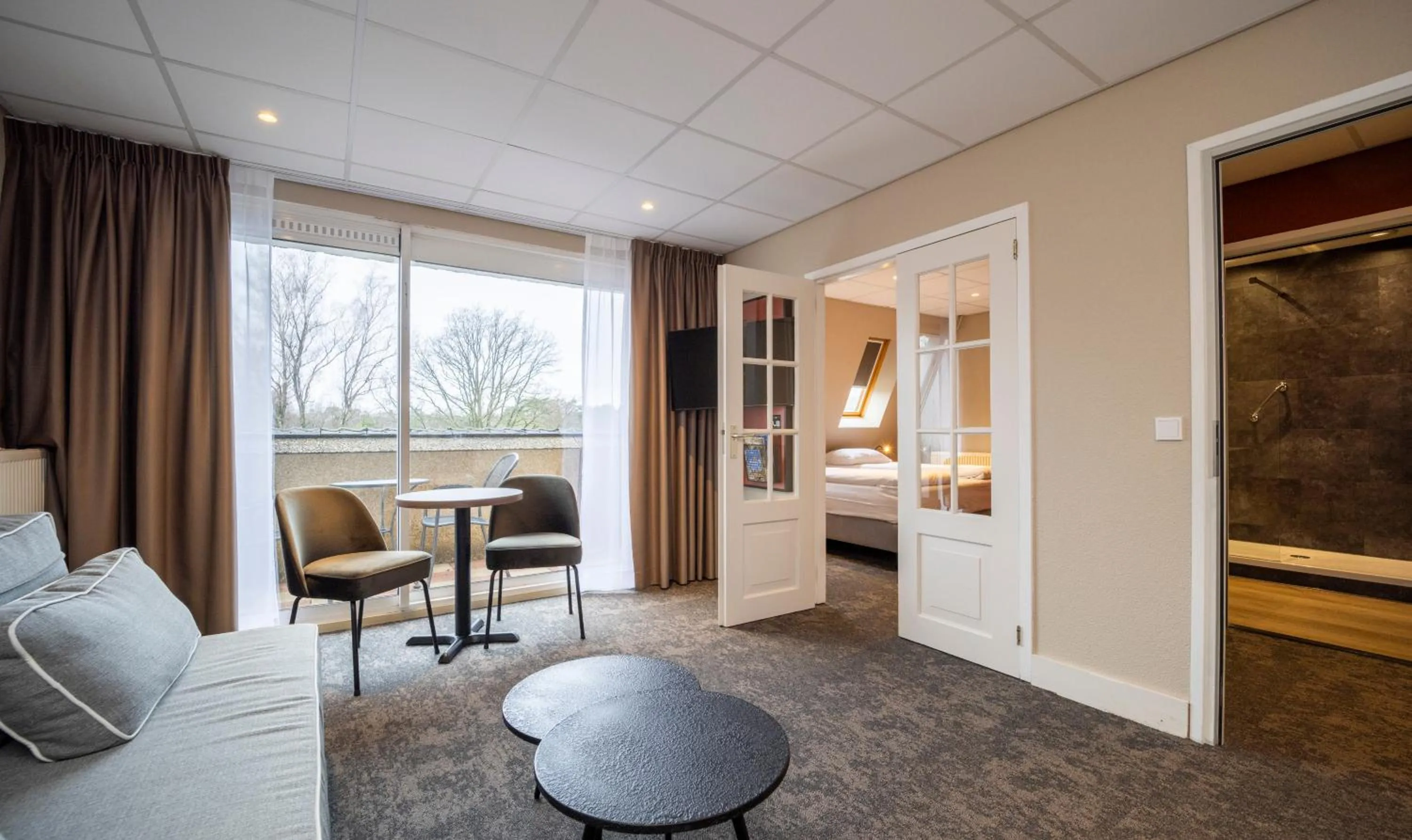 Seating area in Fletcher Hotel Restaurant Doorwerth - Arnhem