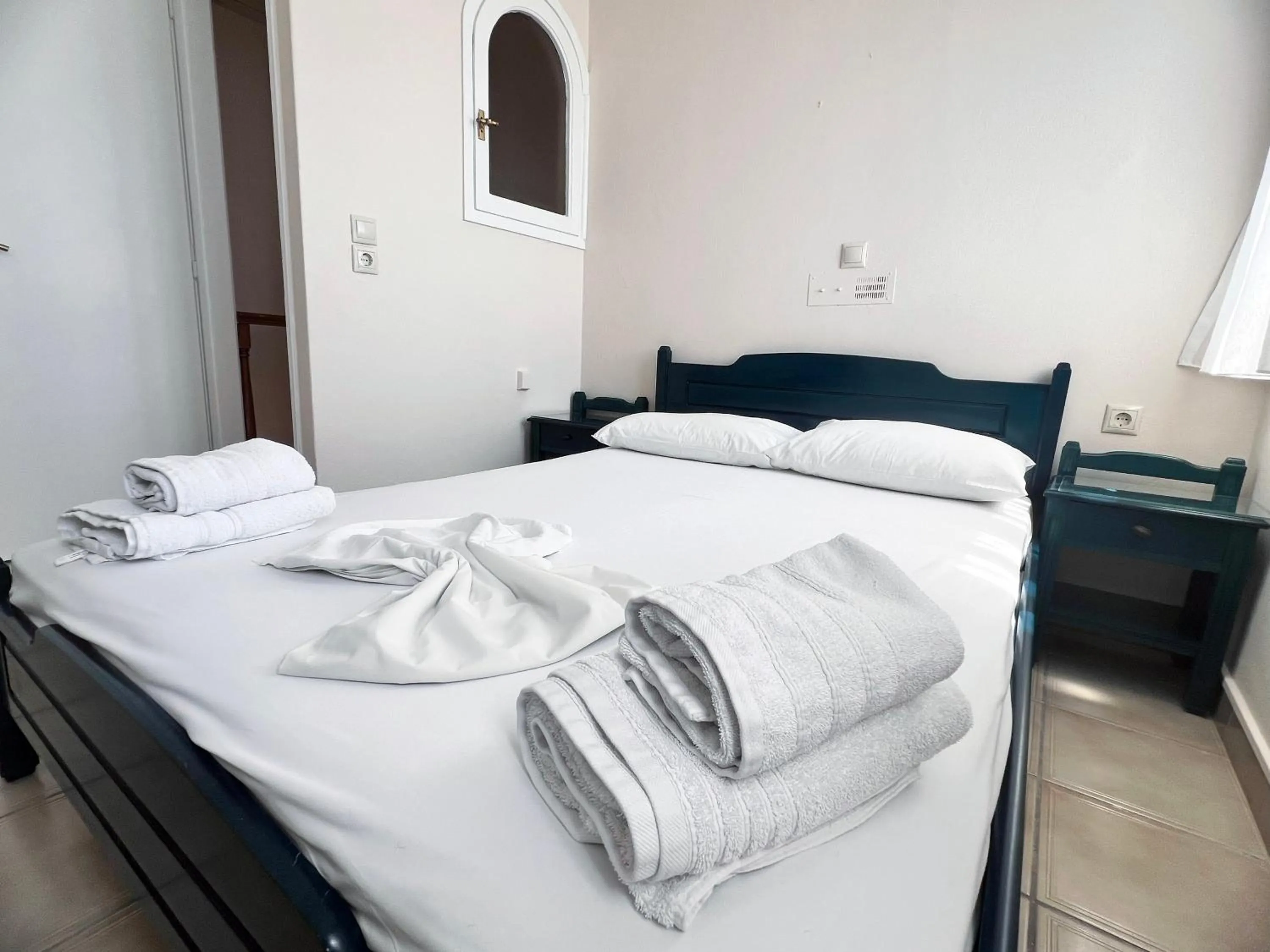 Bed in Ionio Hotel