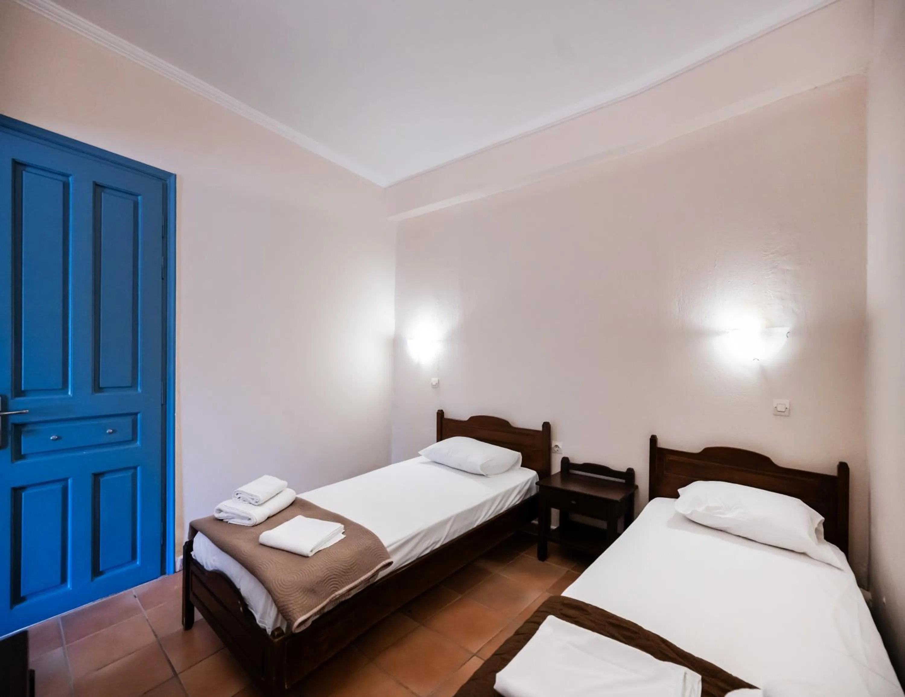 Bed in Ionio Hotel