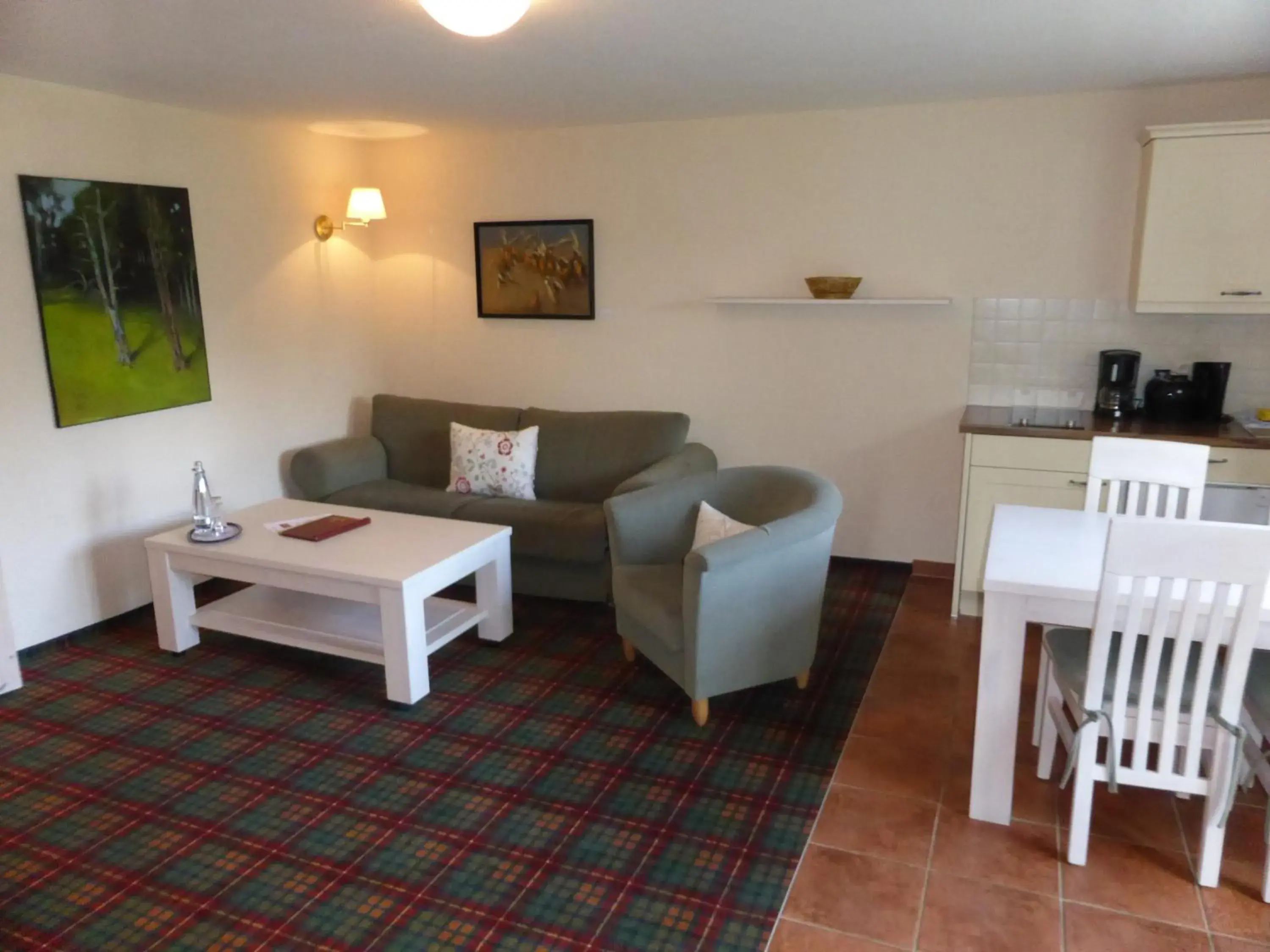 Living room in Ferienhof Spreewaldromantik Living room in Ferienhof Spreewaldromantik