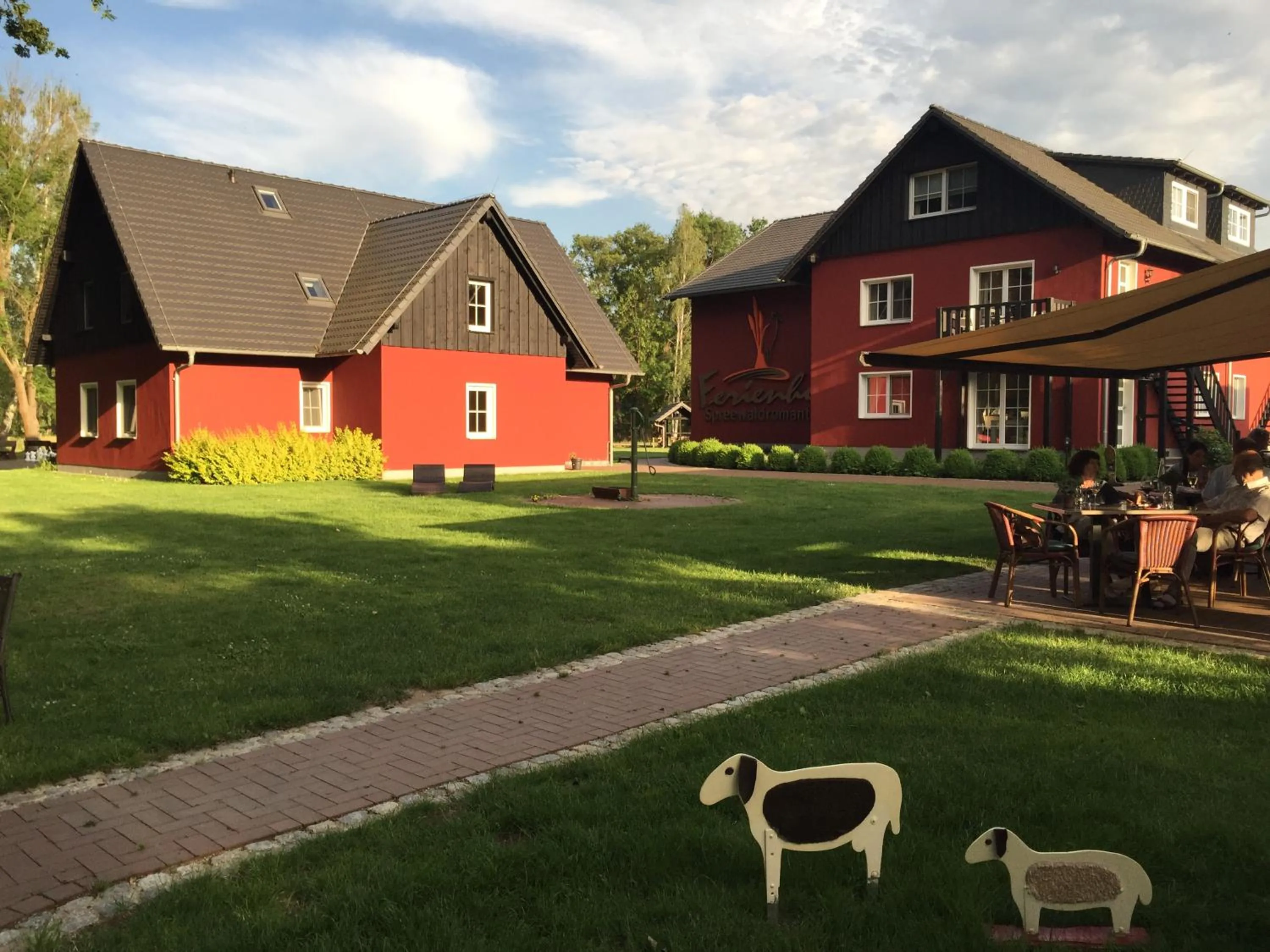 Garden view in Ferienhof Spreewaldromantik