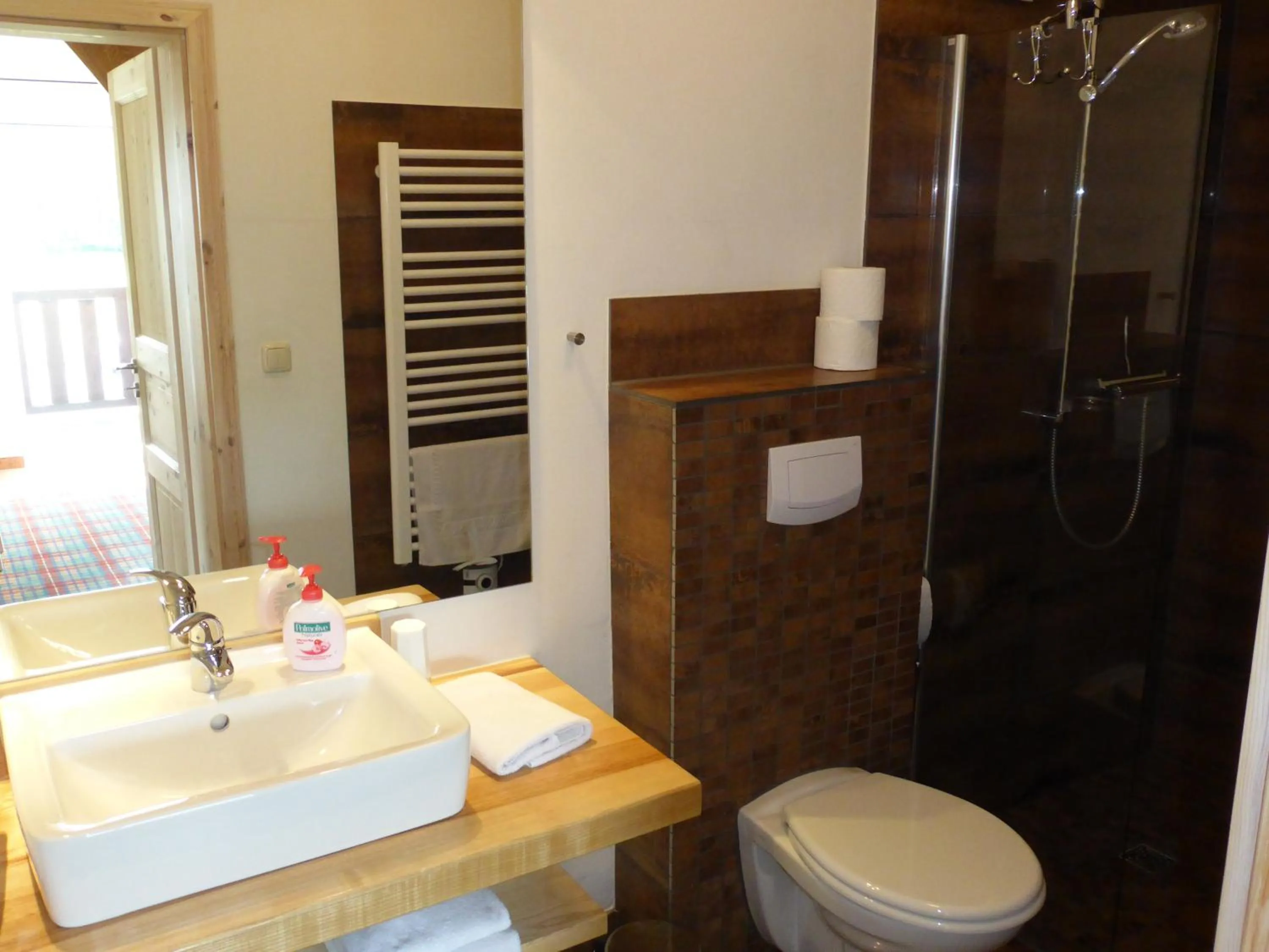 Bathroom in Ferienhof Spreewaldromantik