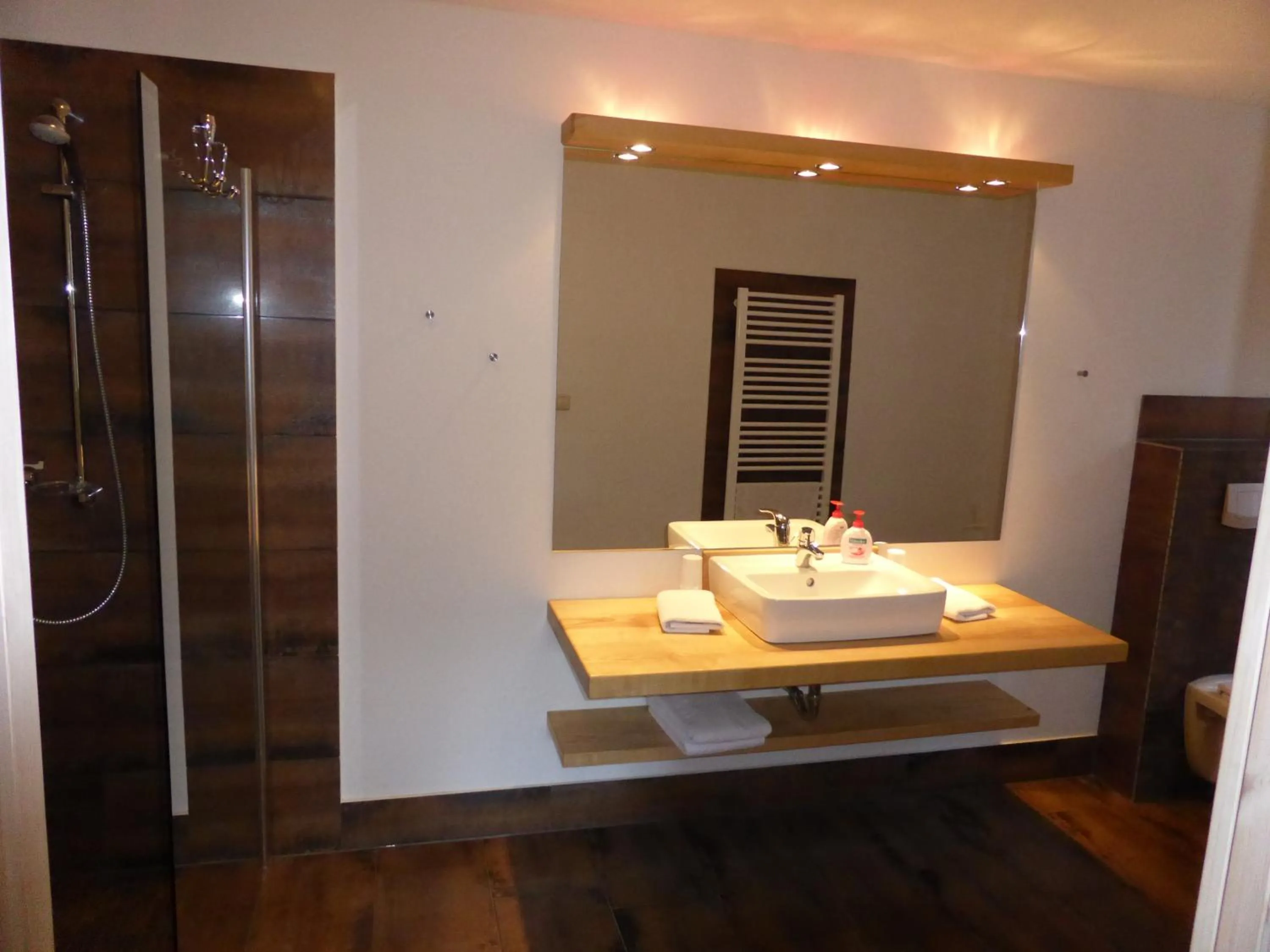 Bathroom in Ferienhof Spreewaldromantik