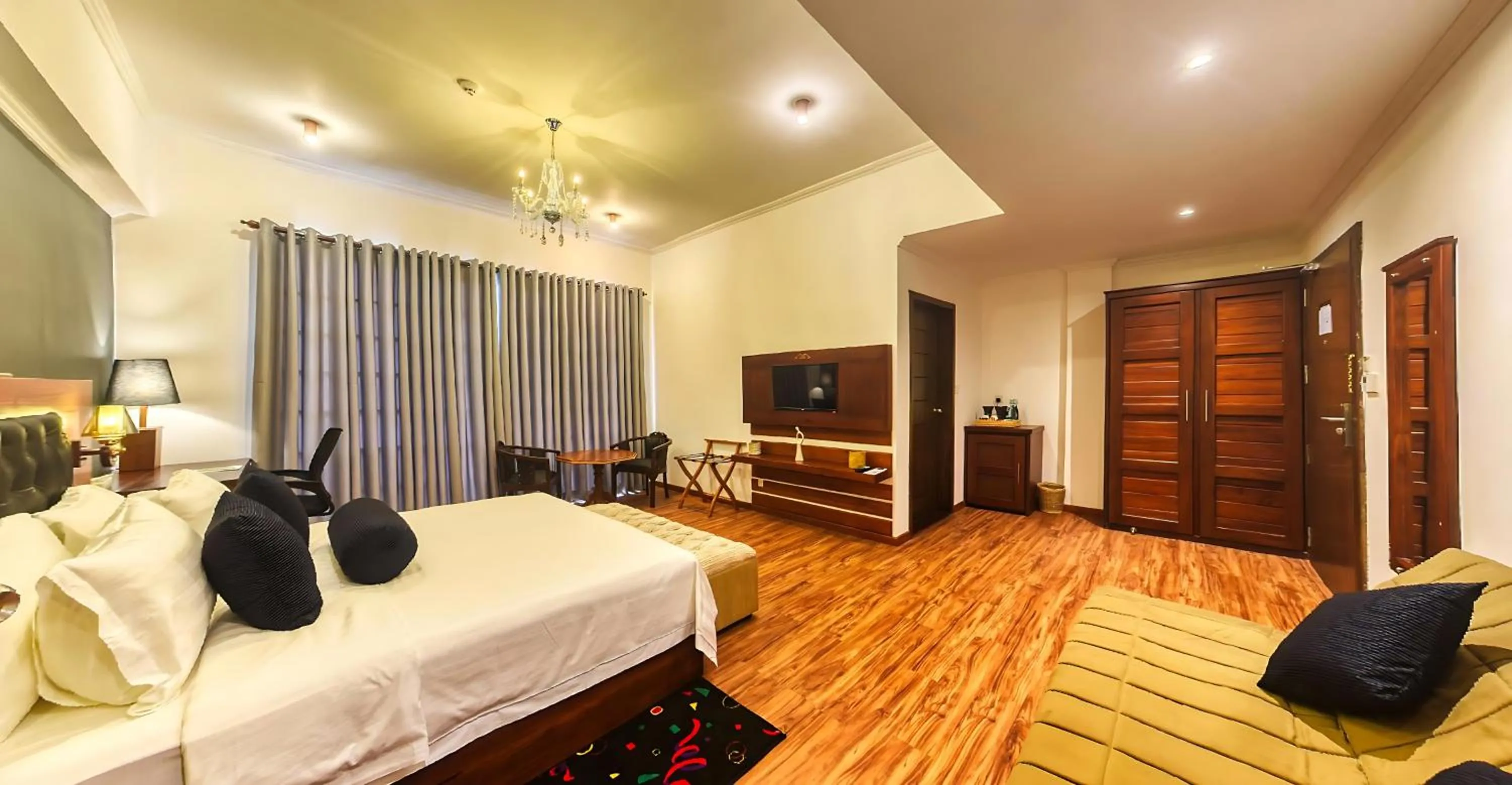 Bed in Covanro Sigiriya - Where Heritage Meets Luxury