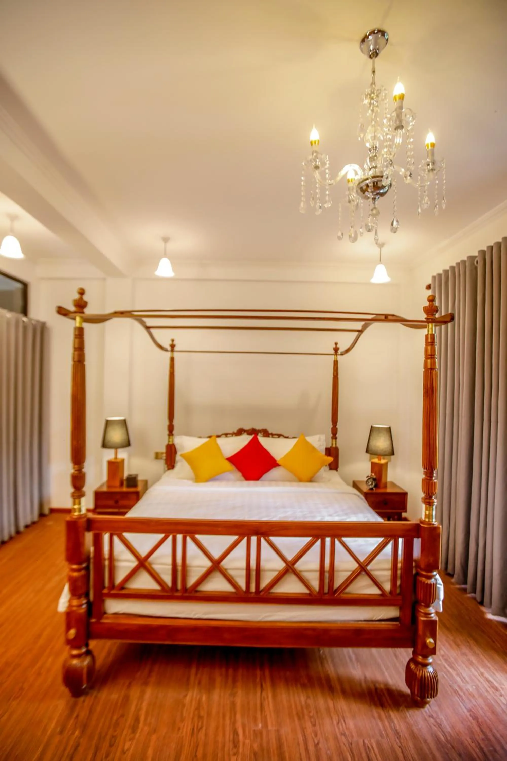 Bed in Covanro Sigiriya - Where Heritage Meets Luxury