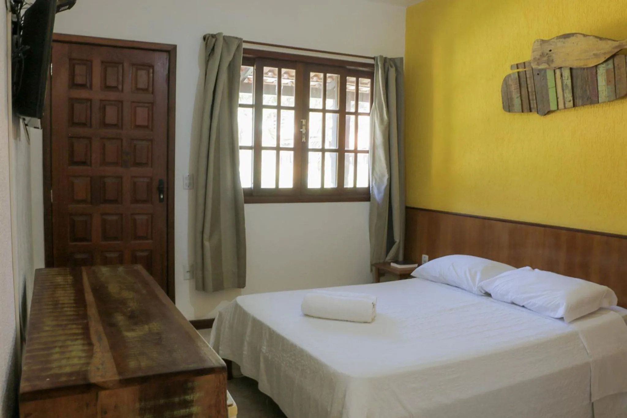 Bed in POUSADA ELOHIM DE BUZIOS