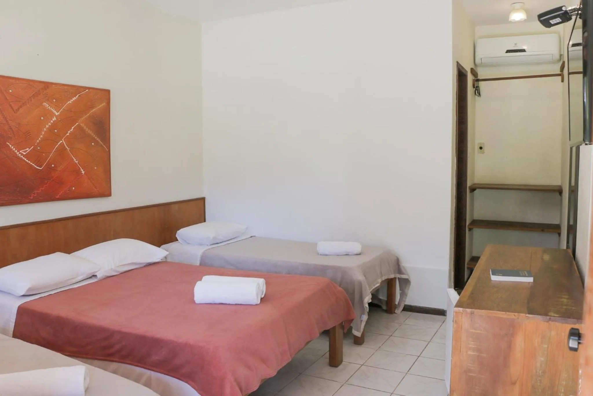 Bed in POUSADA ELOHIM DE BUZIOS