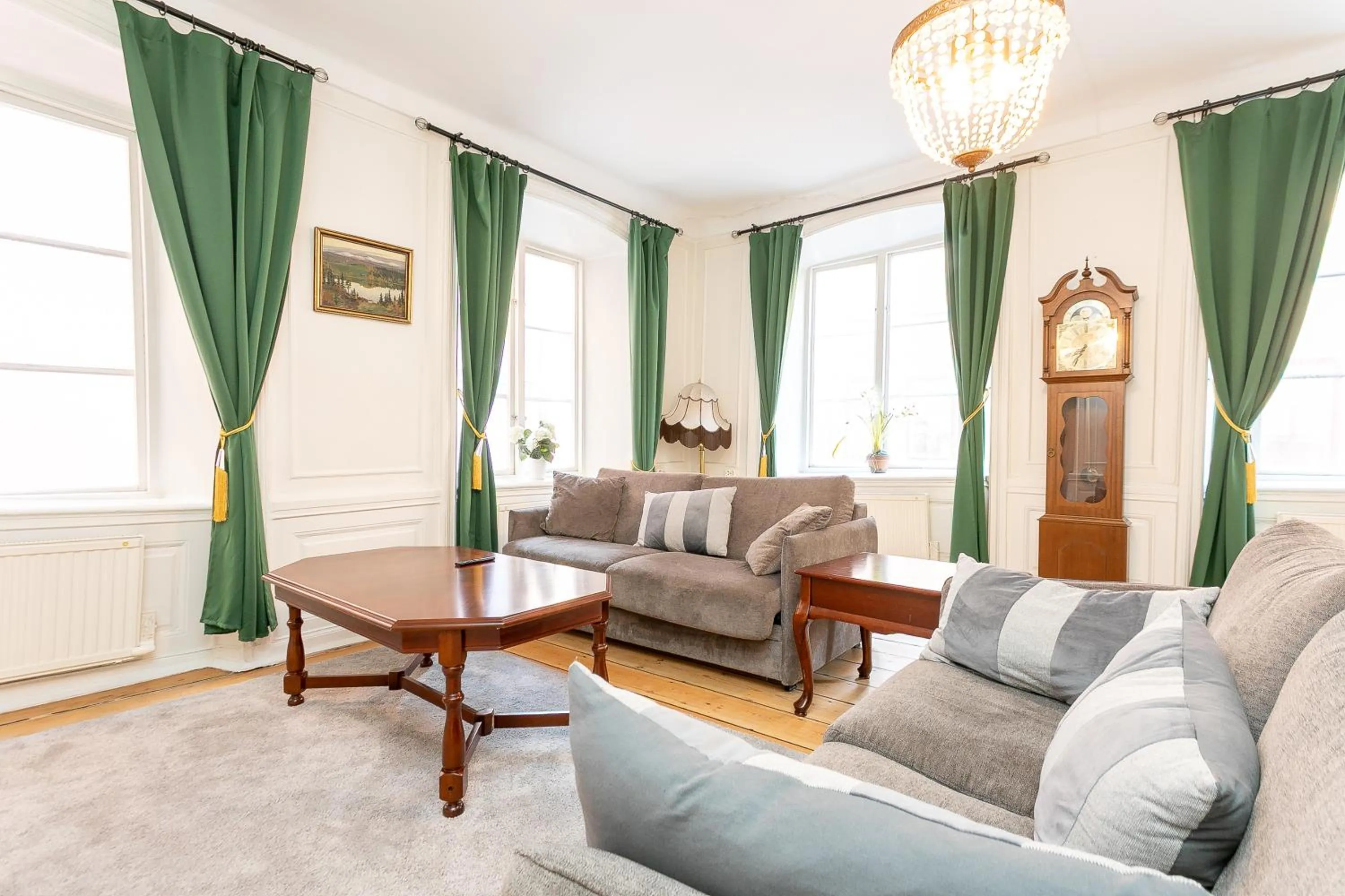 Living room in ApartDirect Gamla Stan II