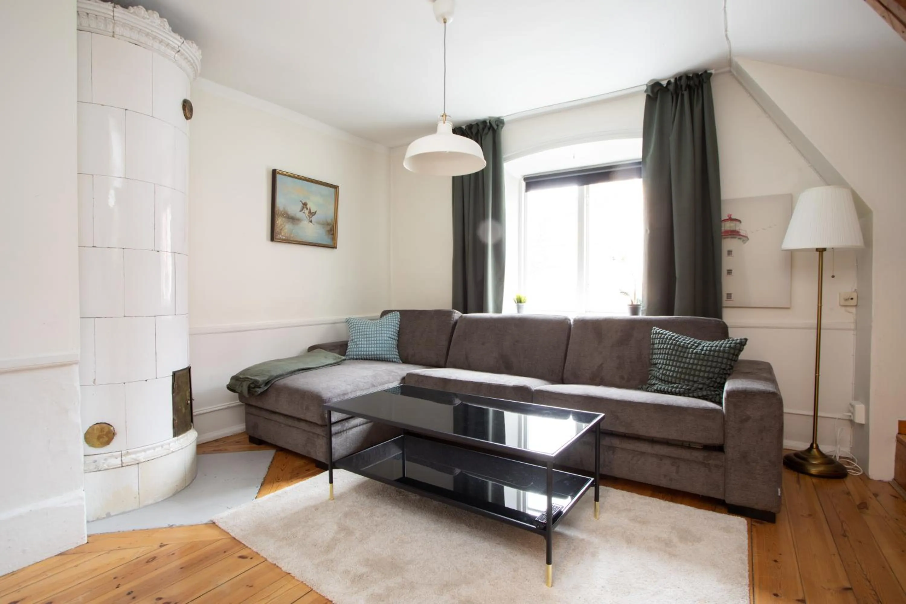 Living room in ApartDirect Gamla Stan II