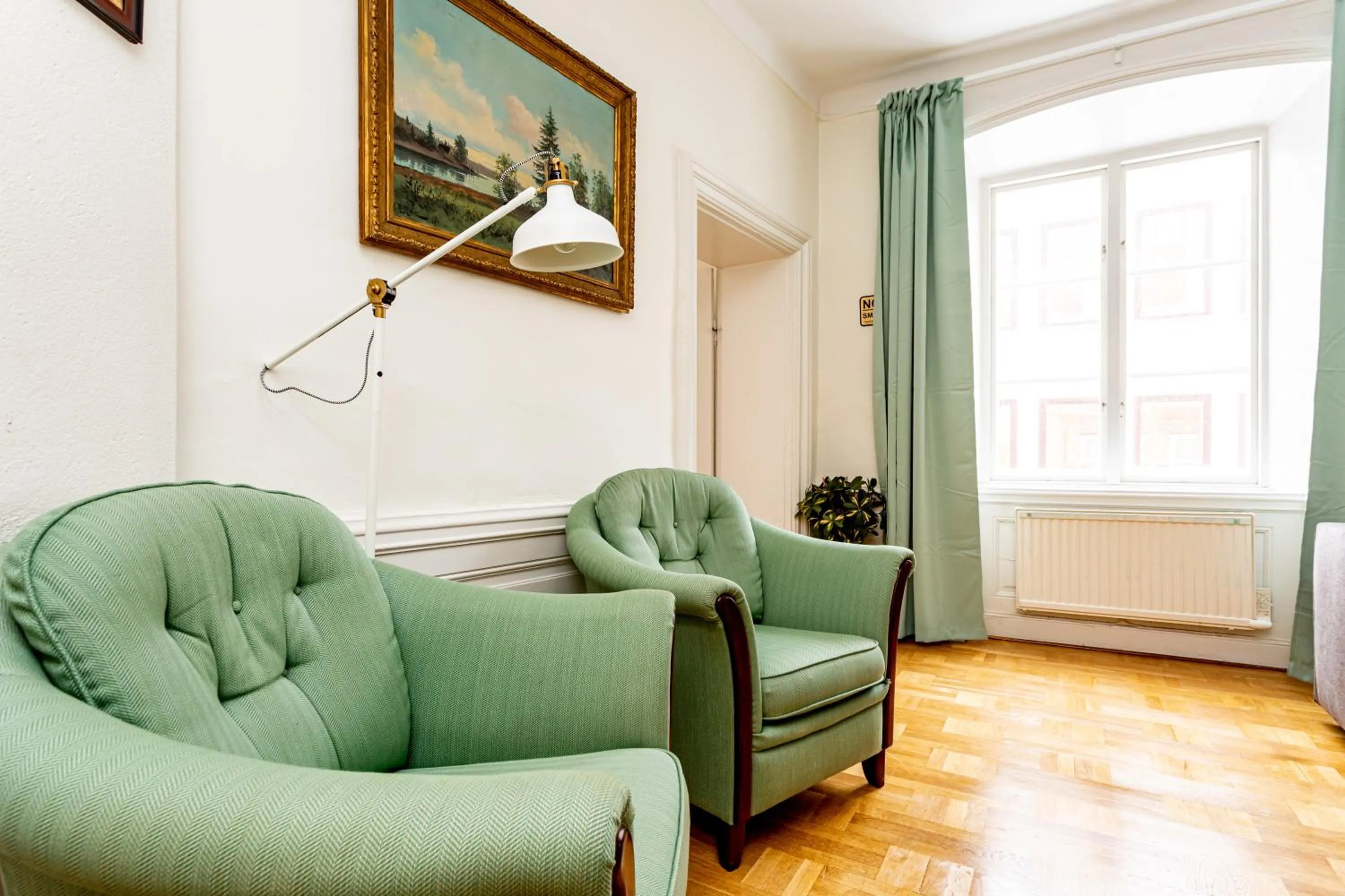 Living room in ApartDirect Gamla Stan II
