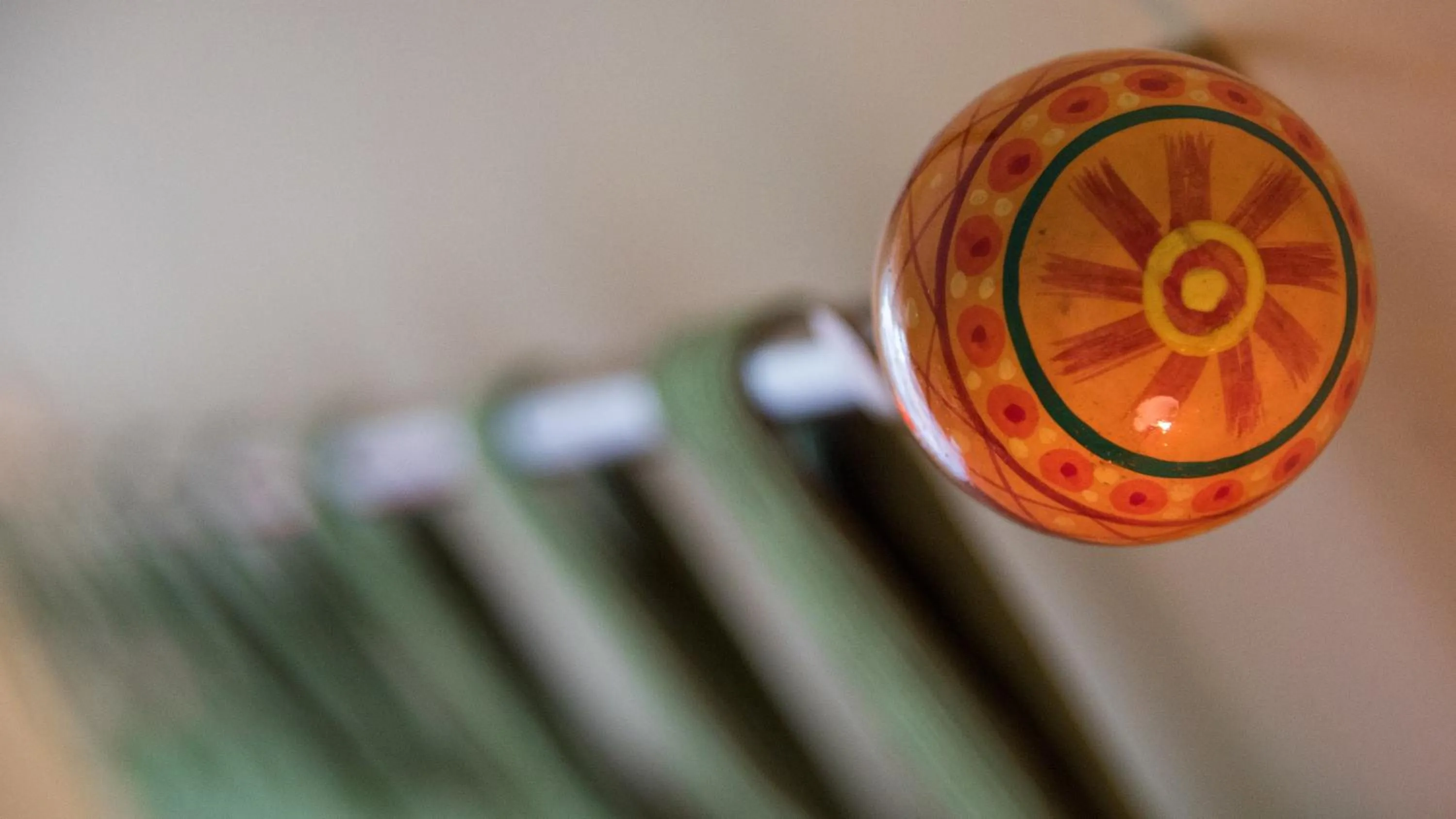 Decorative detail in B&B Via Spalti 52