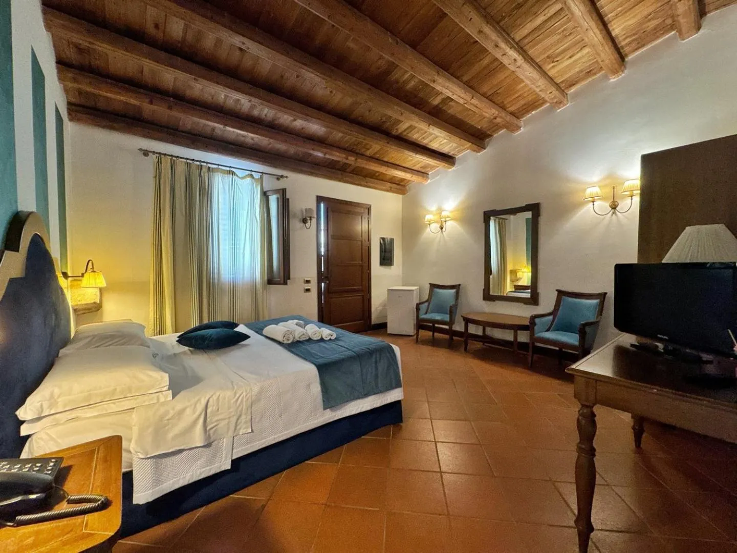 Bed in Villa Lampedusa