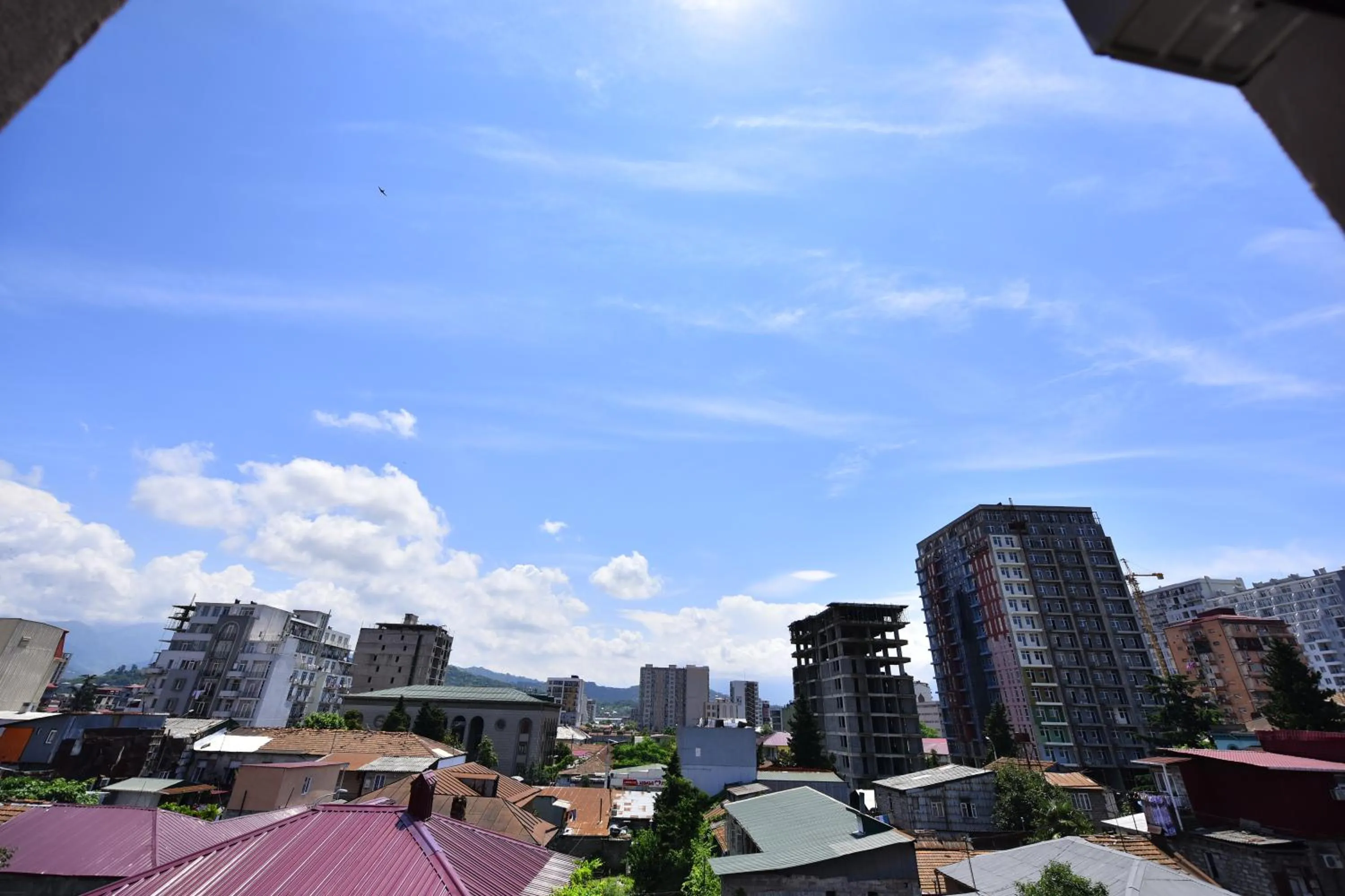 City view in Hotel Phaliashvili