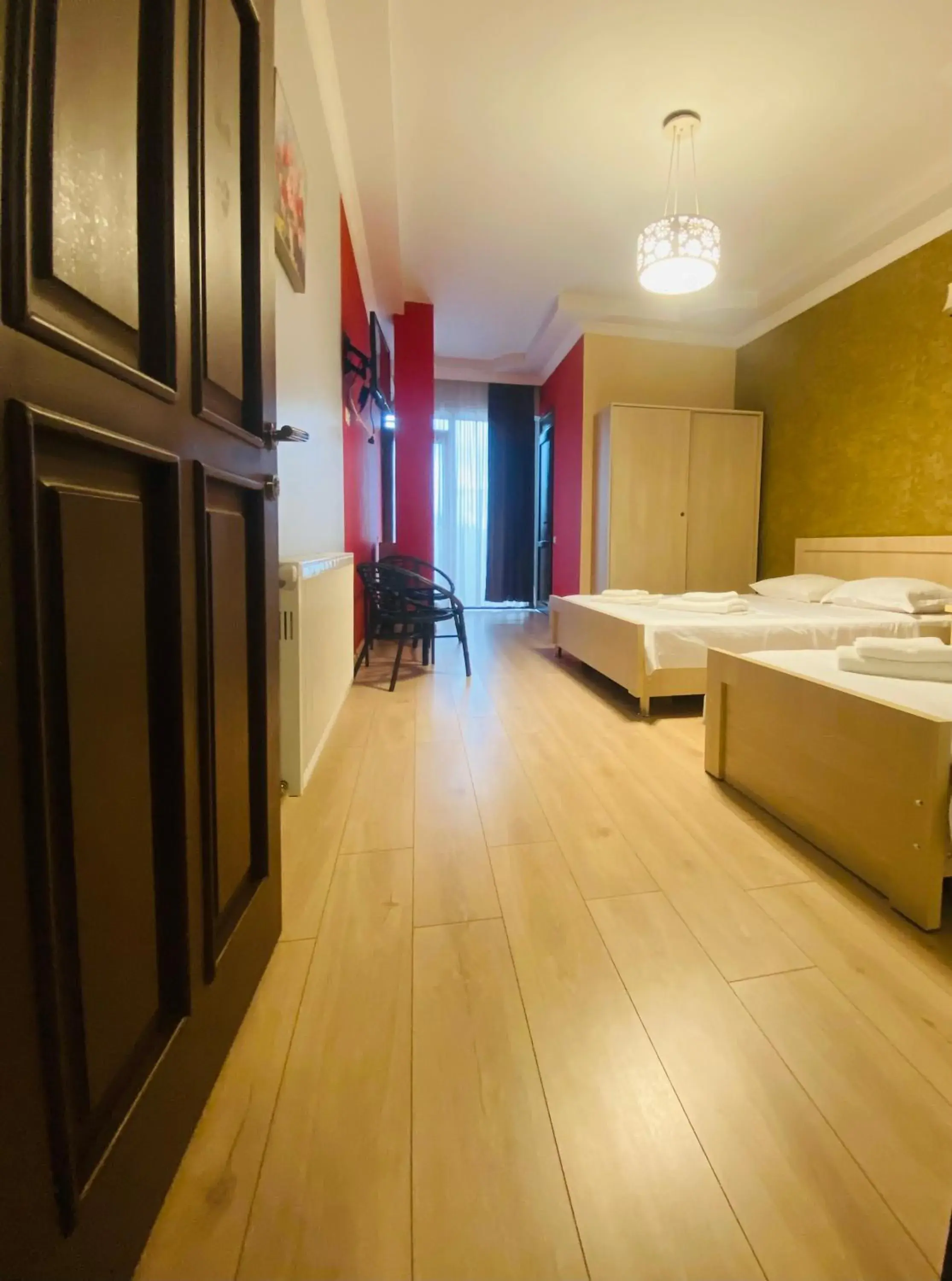 Twin Room with City View in Hotel Phaliashvili Twin Room with City View in Hotel Phaliashvili
