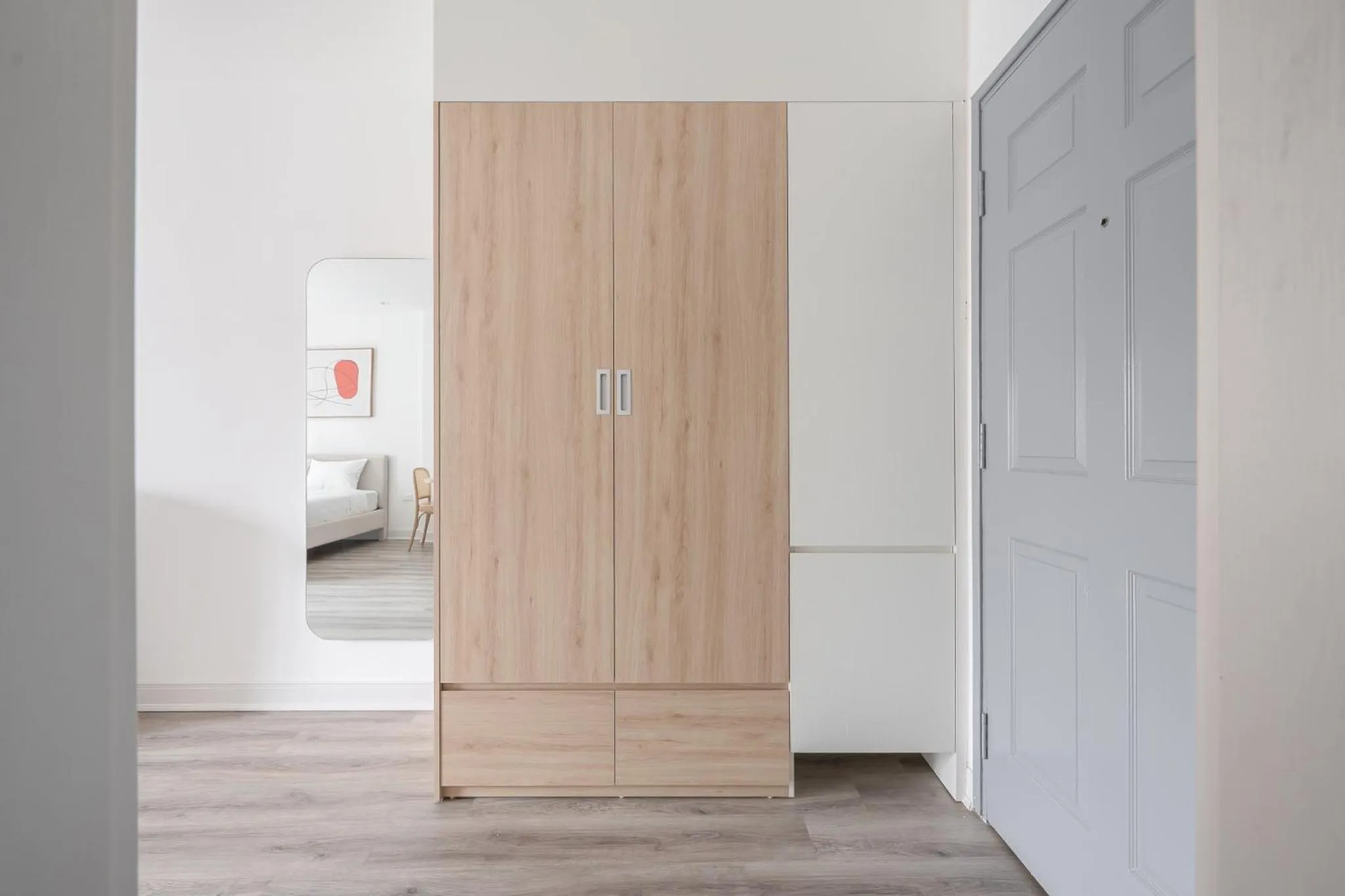 wardrobe, Bed in Dom's Residence Hanoi